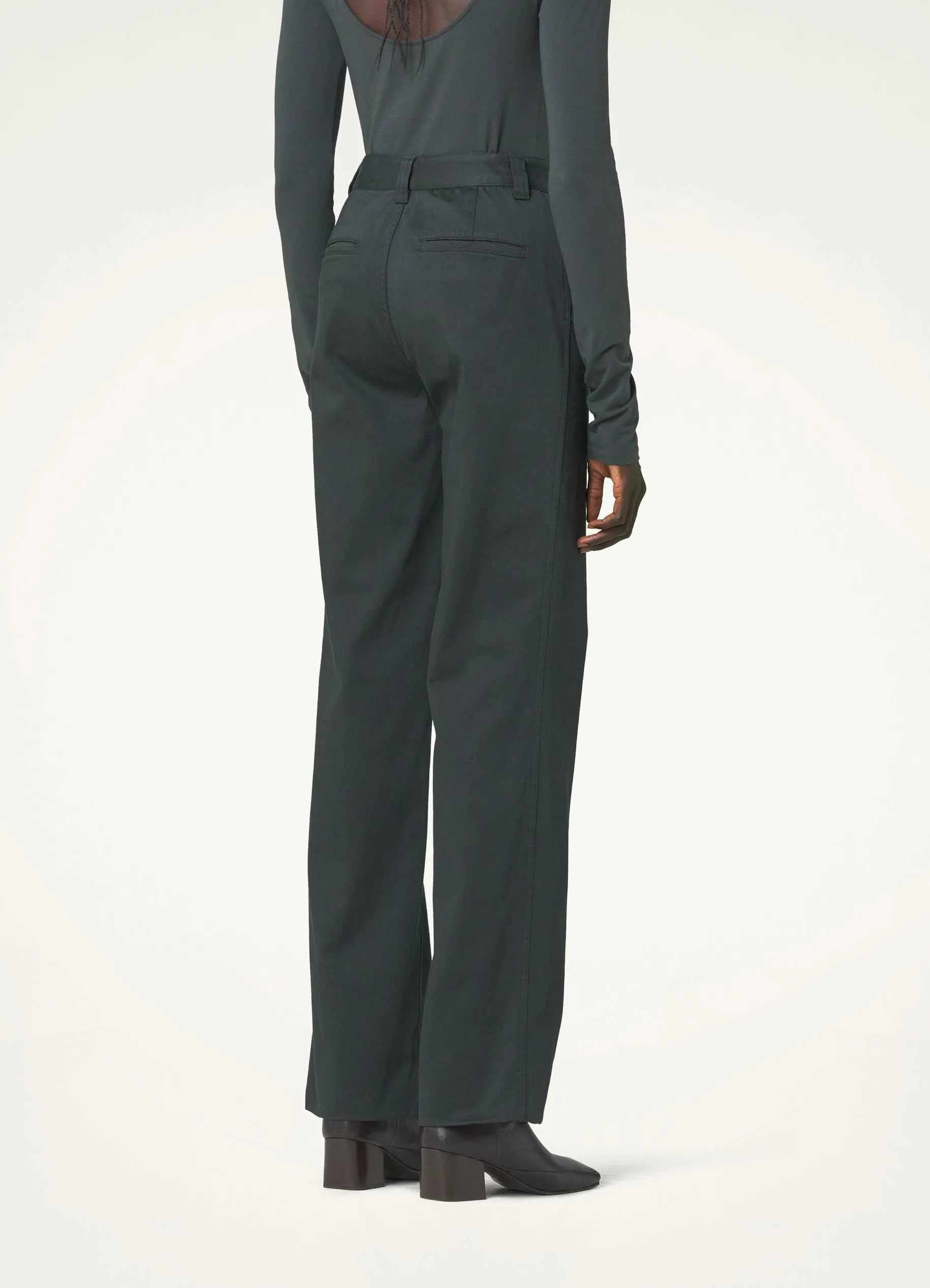 HIGH WAISTED STRAIGHT PANTS sold by Lemaire product image thumbnail 3