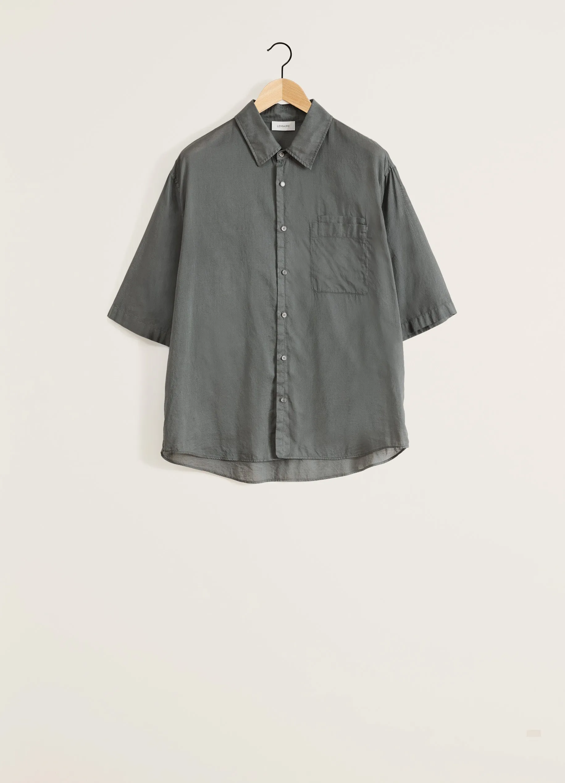 DOUBLE POCKET SHORT SLEEVE SHIRT sold by Lemaire product image thumbnail 3