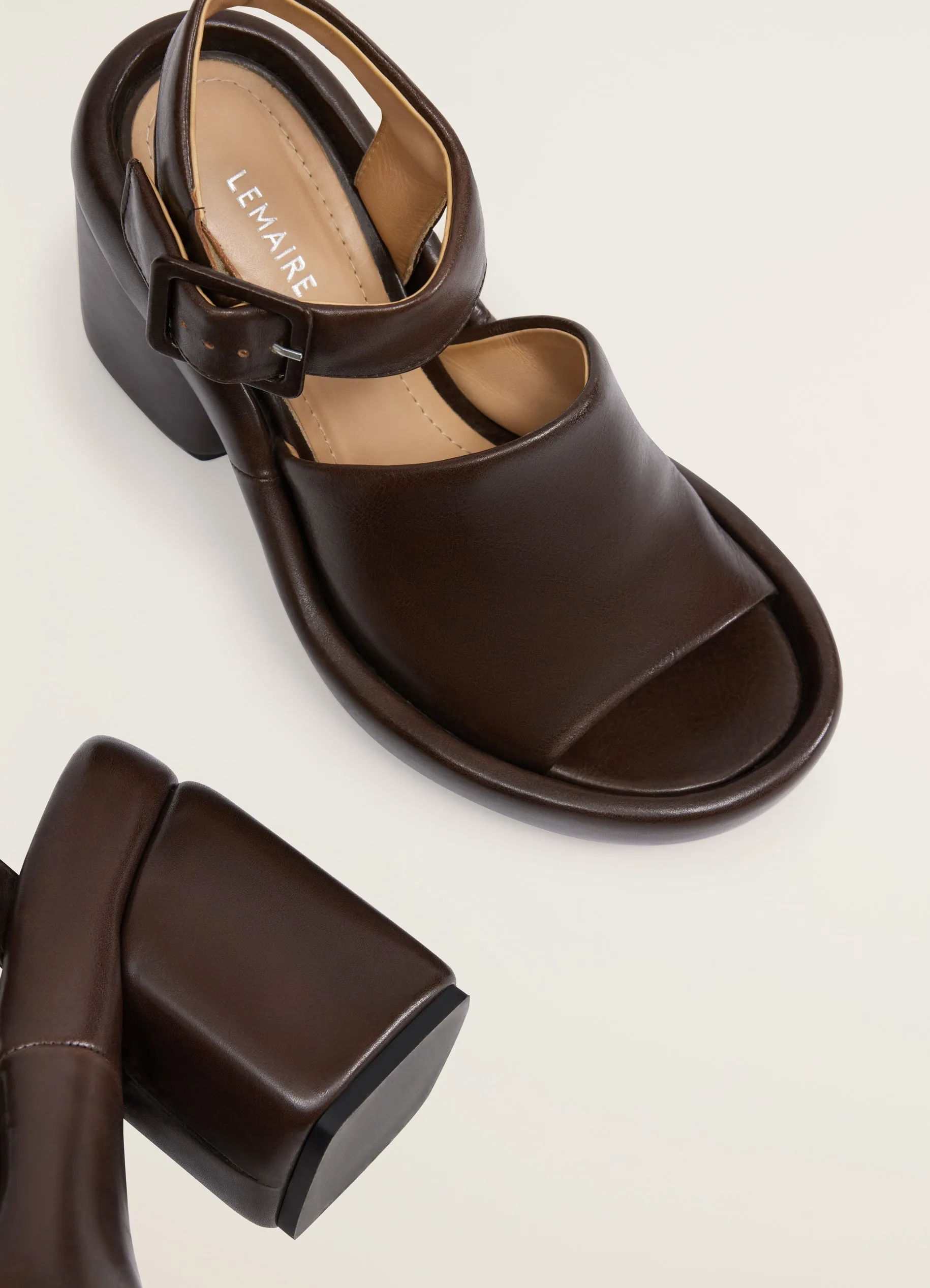 PADDED WEDGE SANDALS sold by Lemaire product image thumbnail 5