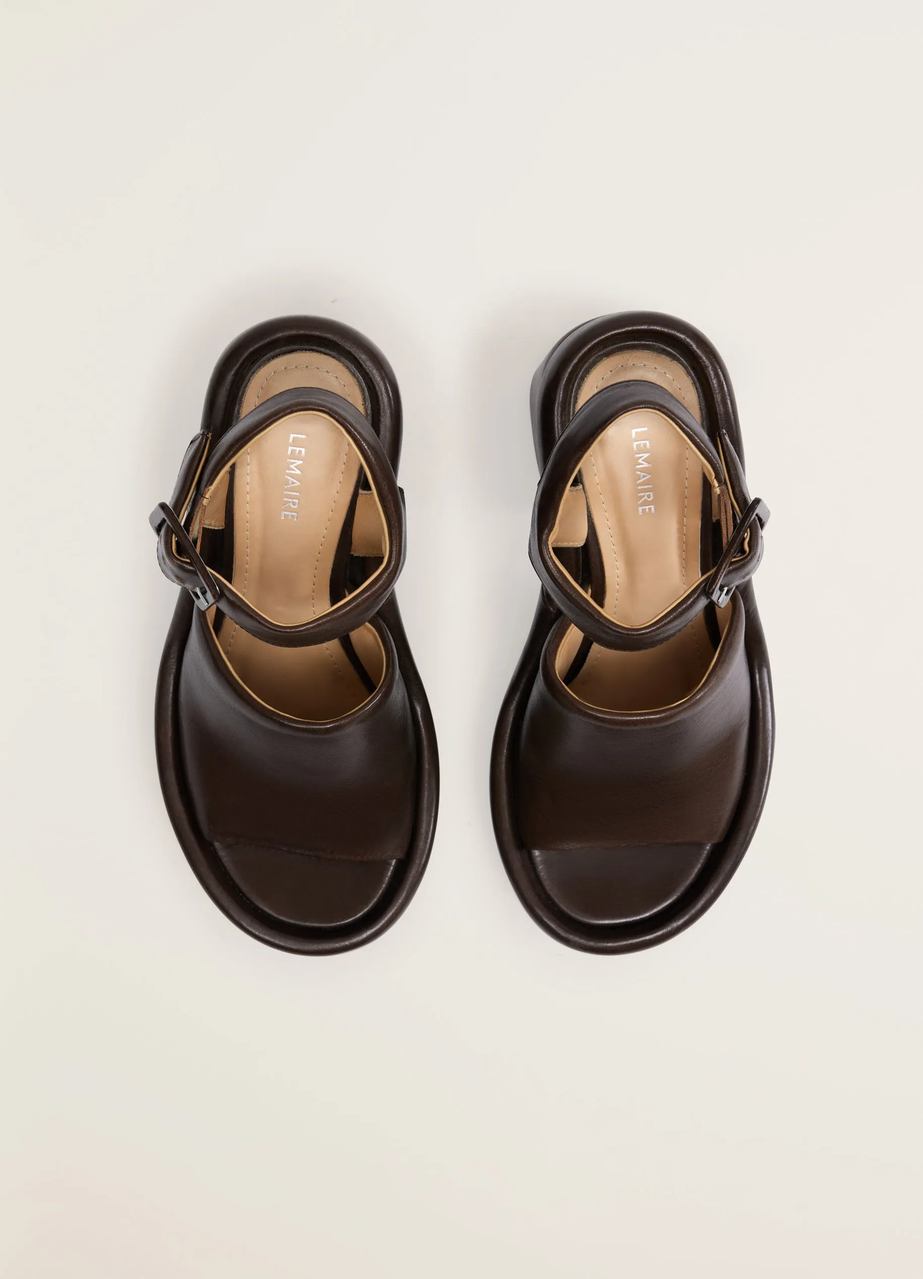 PADDED WEDGE SANDALS sold by Lemaire product image thumbnail 4