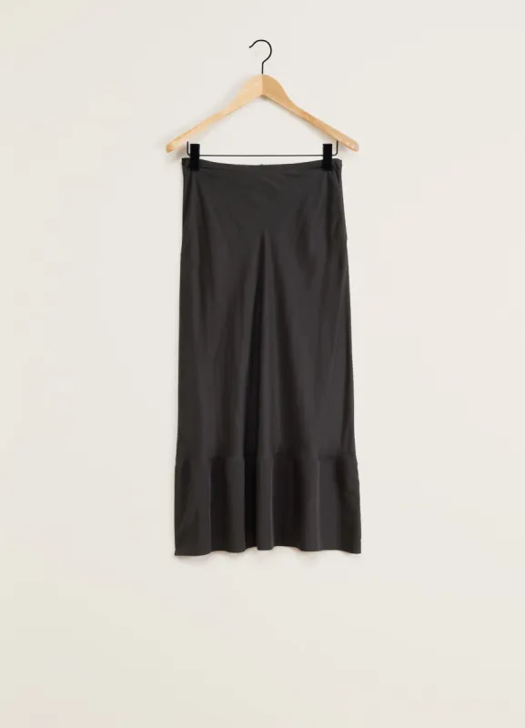 BIAS CUT LONG SKIRT made by Lemaire