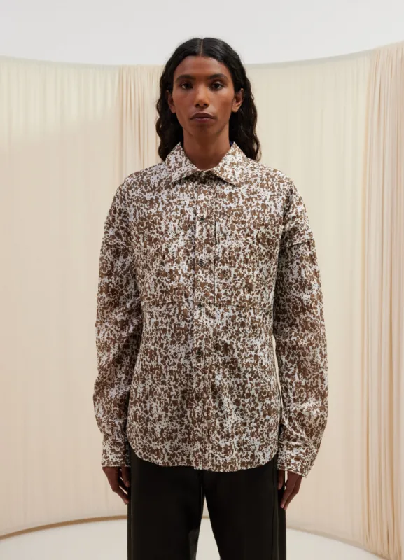 PRINTED FITTED SHIRT made by Lemaire