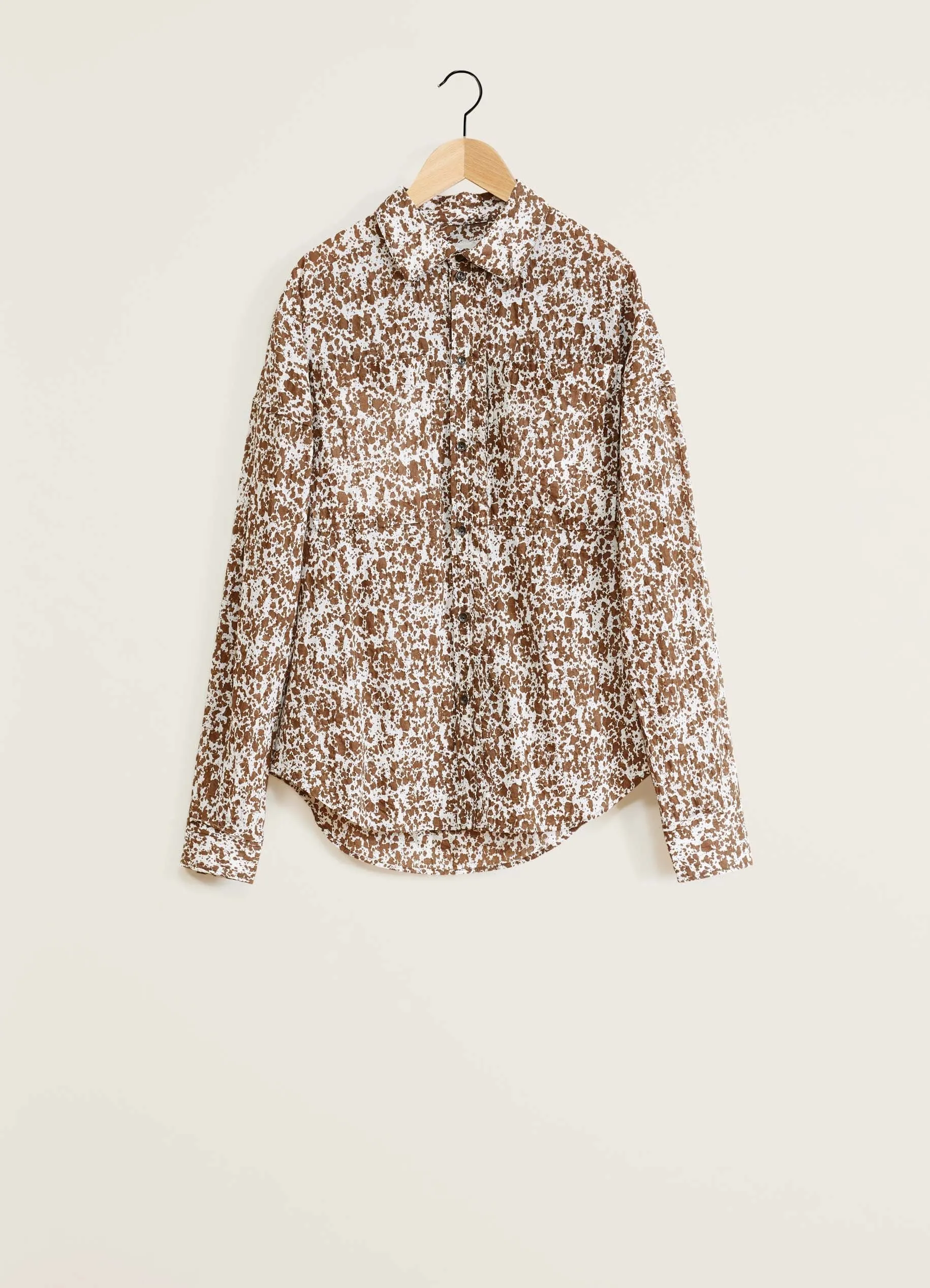 PRINTED FITTED SHIRT sold by Lemaire product image thumbnail 3