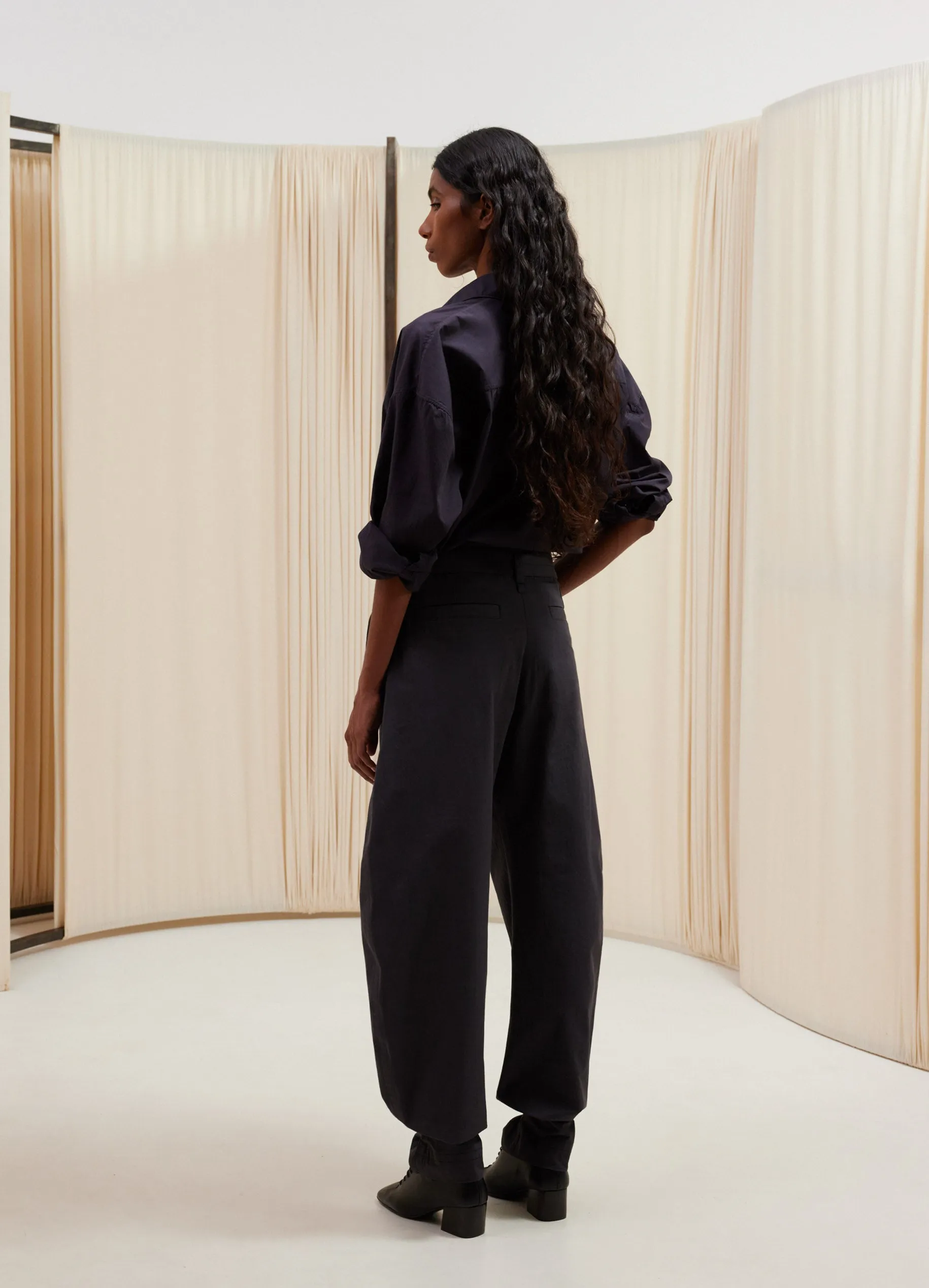 BELTED TAPERED PANTS sold by Lemaire product image thumbnail 2