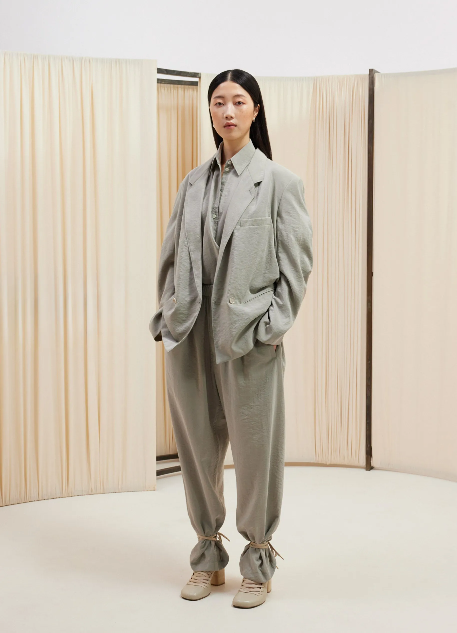 DOUBLE BREASTED JACKET sold by Lemaire product image thumbnail 2