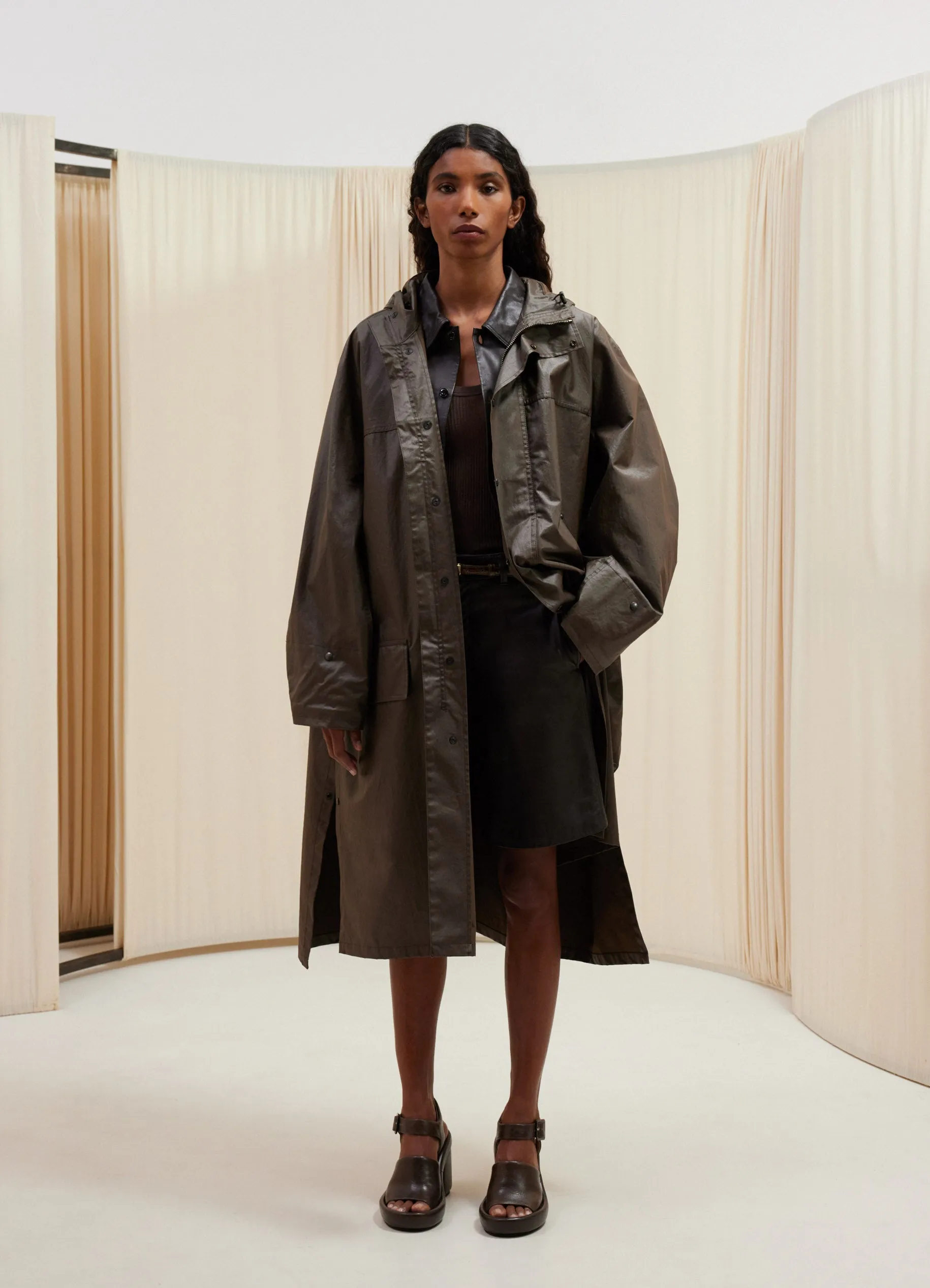 HOODED RAINCOAT sold by Lemaire