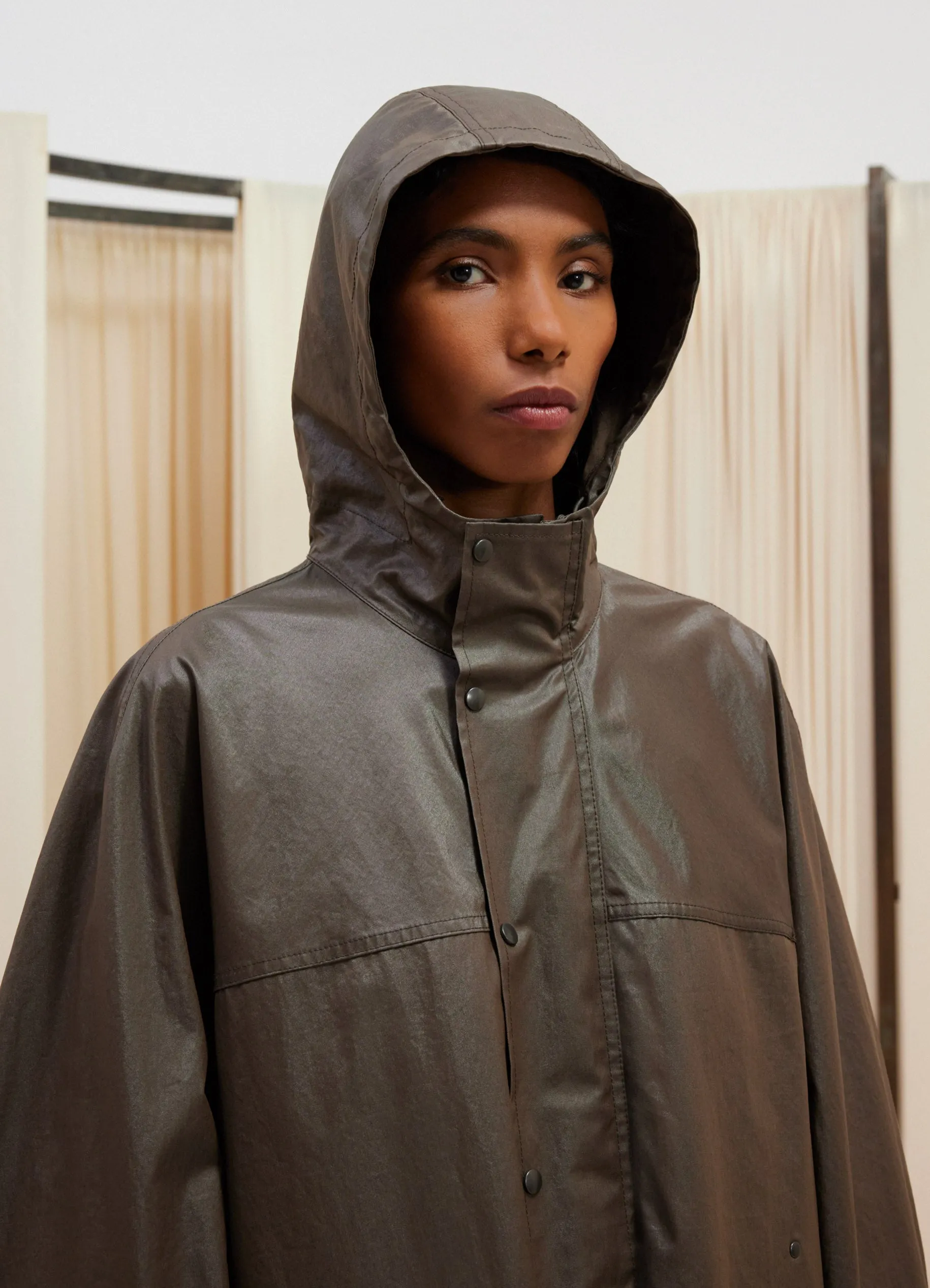 HOODED RAINCOAT sold by Lemaire product image thumbnail 3