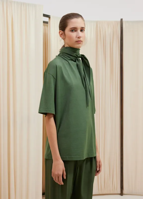 T-SHIRT WITH FOULARD sold by Lemaire
