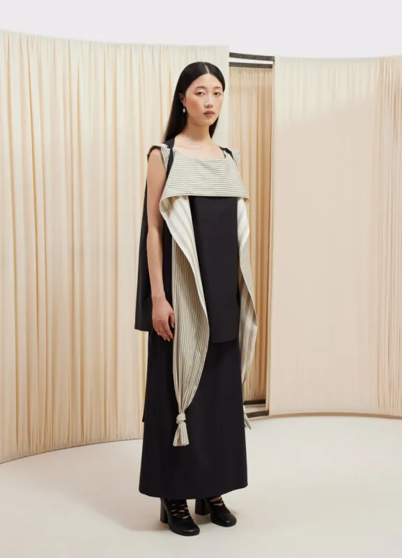 SLEEVELESS KNOTTED TOP made by Lemaire