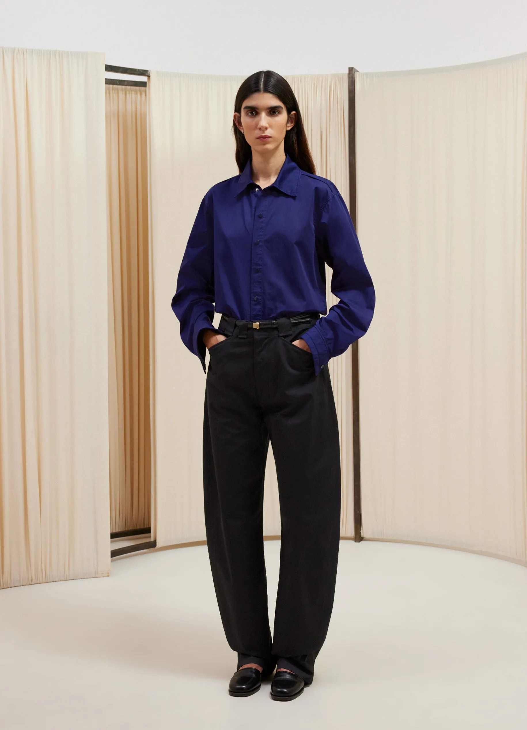 SHIRT WITH SNAPS sold by Lemaire product image thumbnail 2