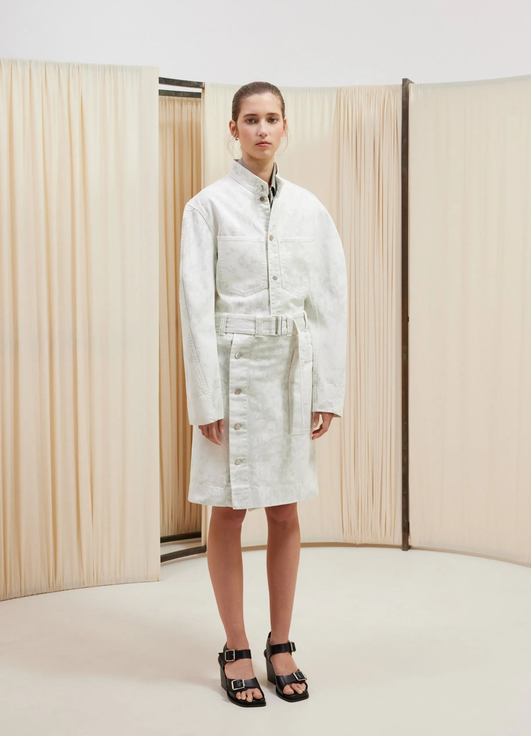 CURVED SLEEVES JACKET sold by Lemaire product image thumbnail 2