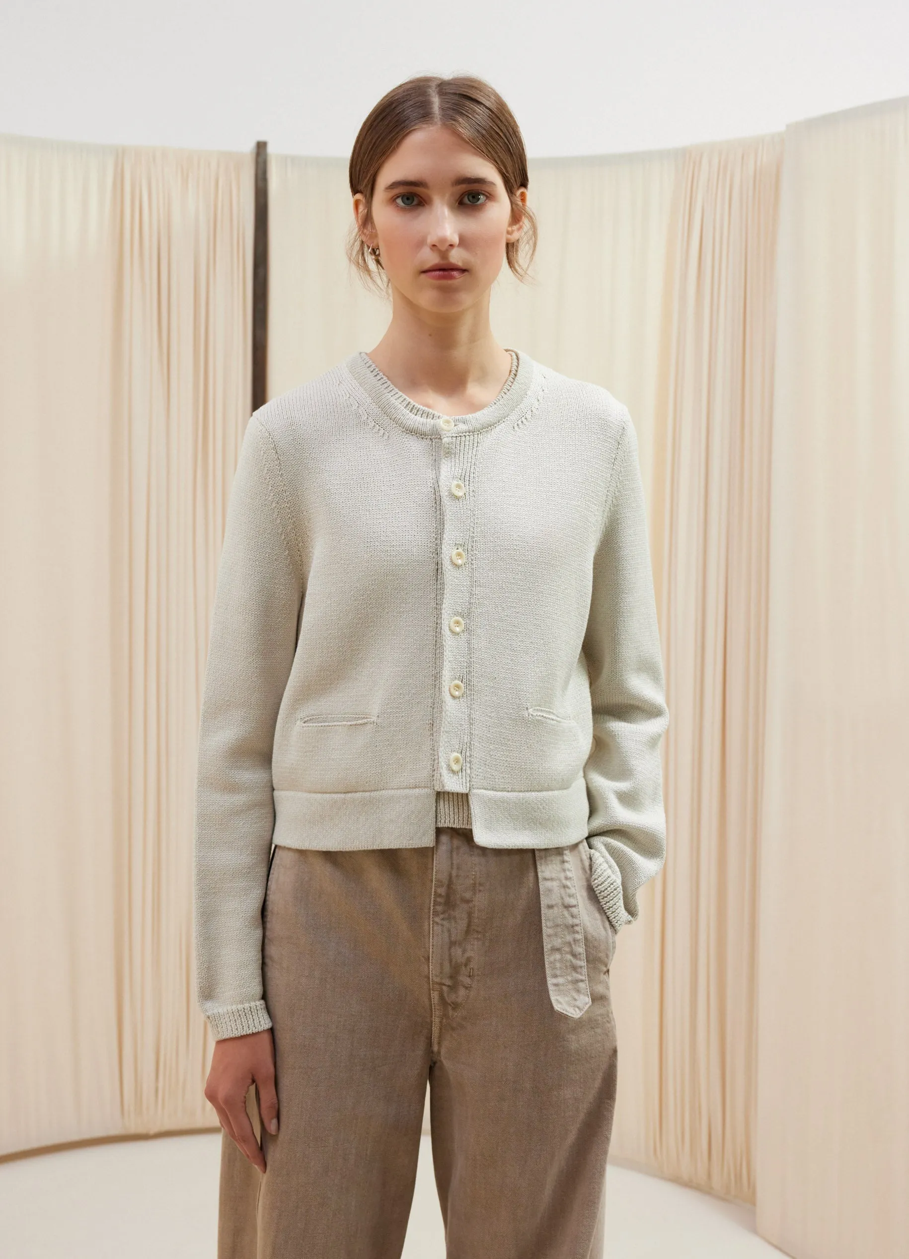 CROPPED CARDIGAN sold by Lemaire