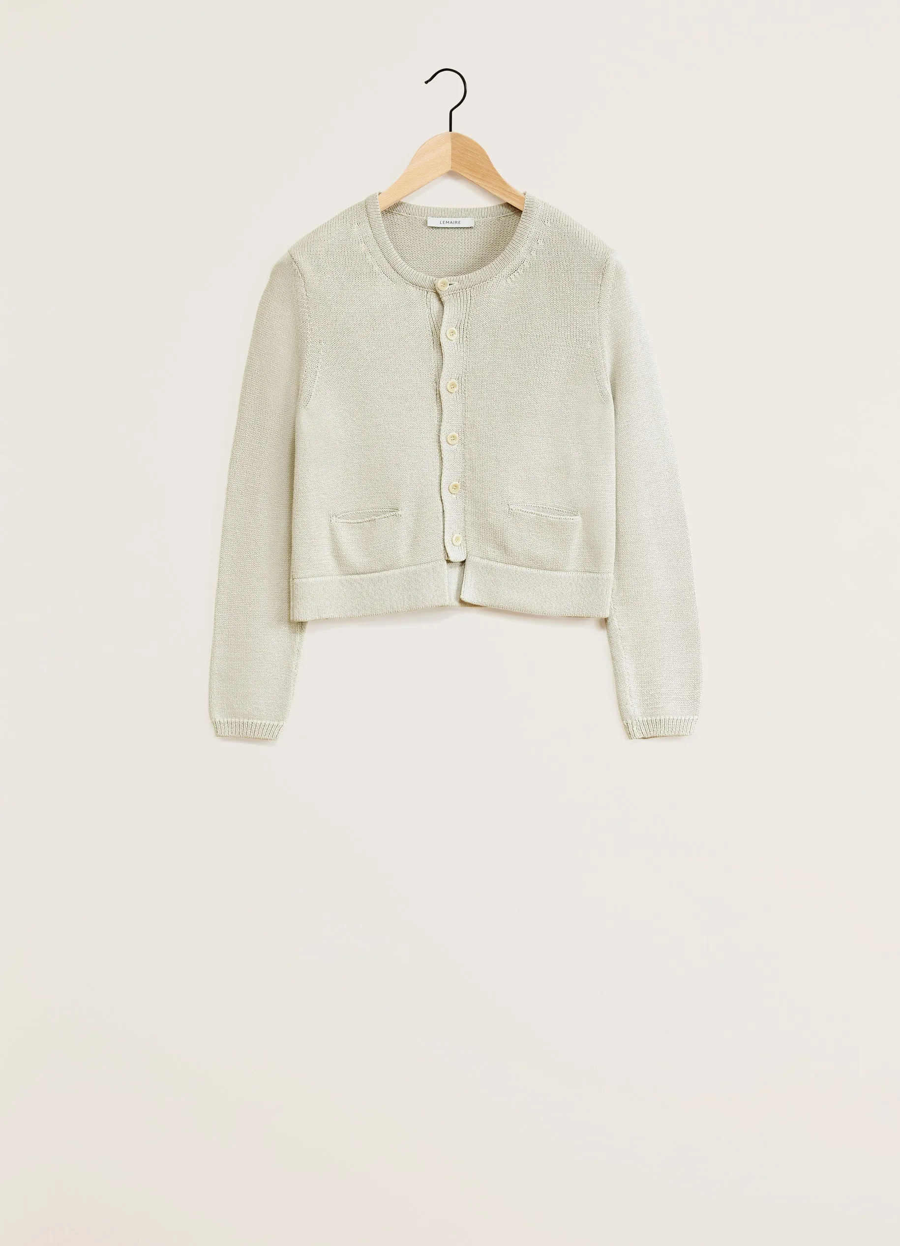 CROPPED CARDIGAN sold by Lemaire product image thumbnail 3