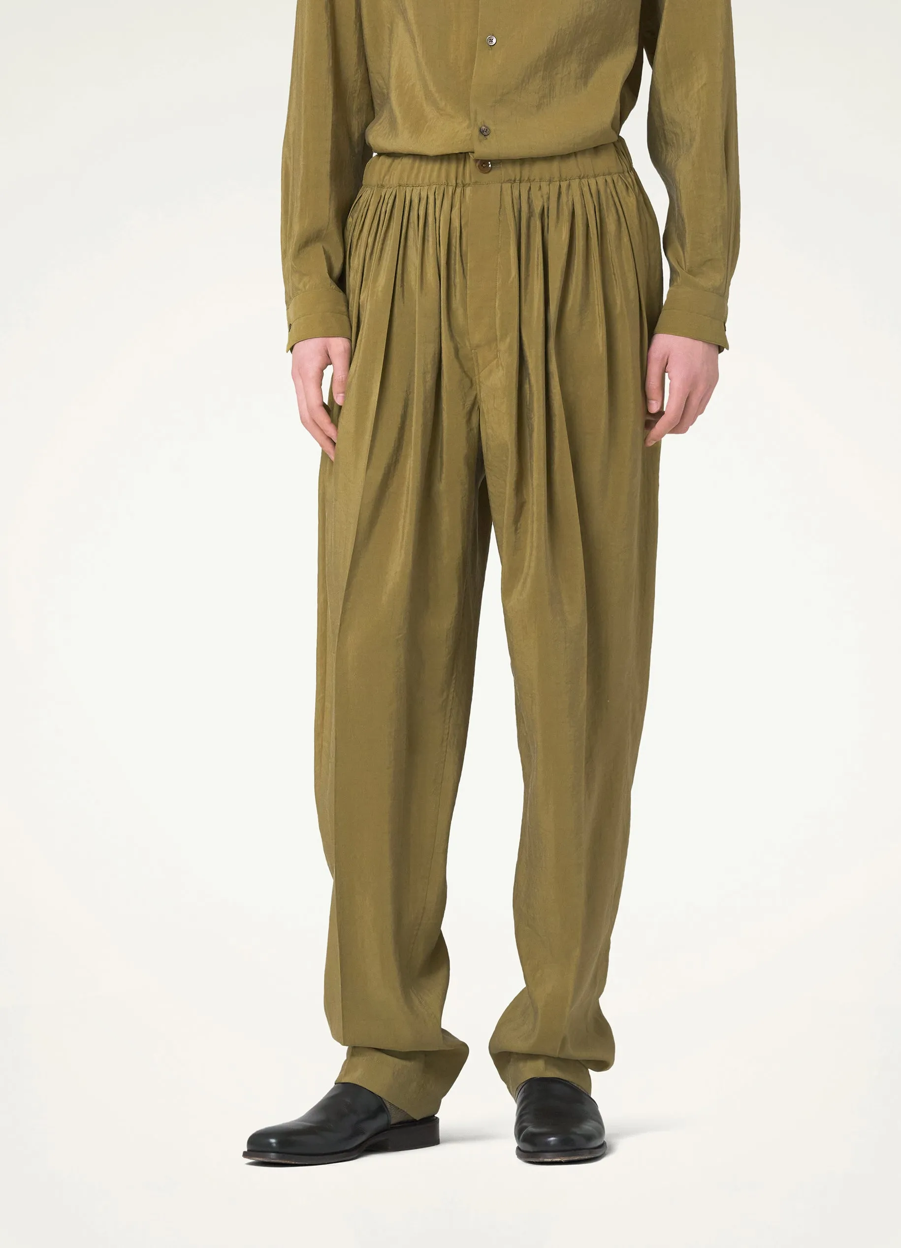PLEATED RELAXED PANTS sold by Lemaire product image thumbnail 2