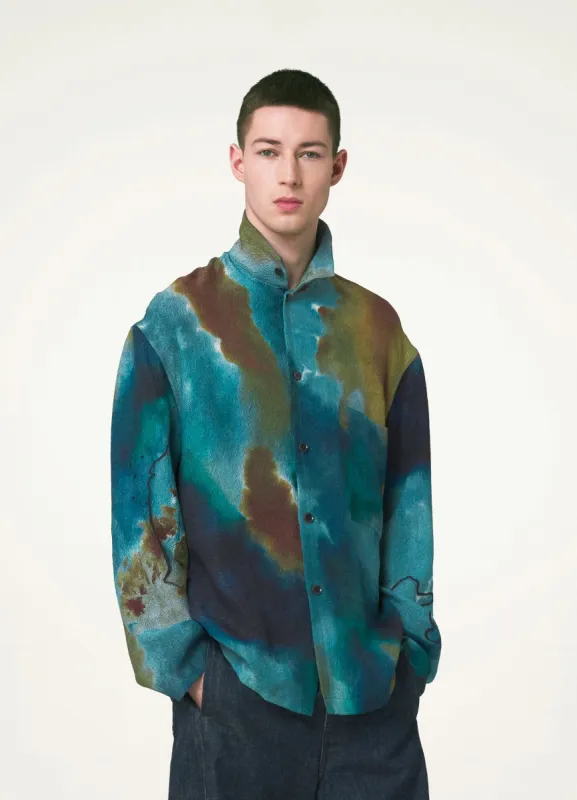 STAND COLLAR SHIRT made by Lemaire