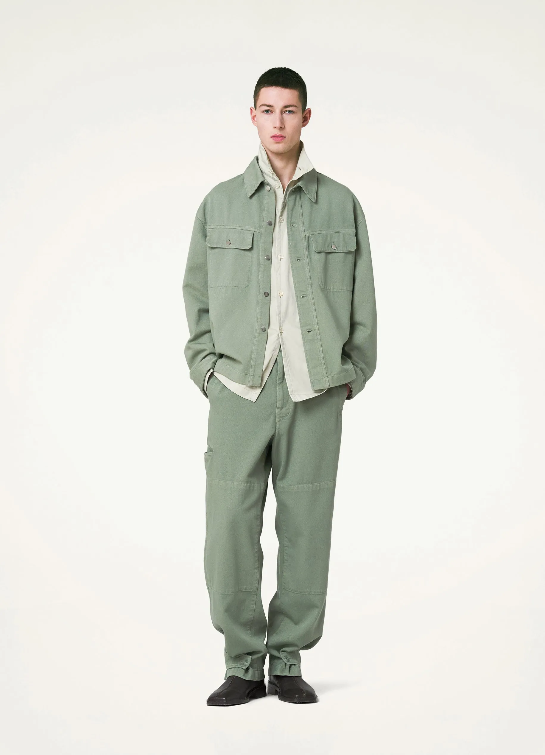 STAND COLLAR SHIRT sold by Lemaire product image thumbnail 4