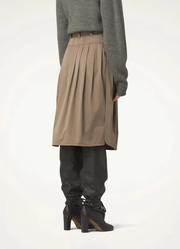 PLEATED BELTED SKIRT sold by Lemaire