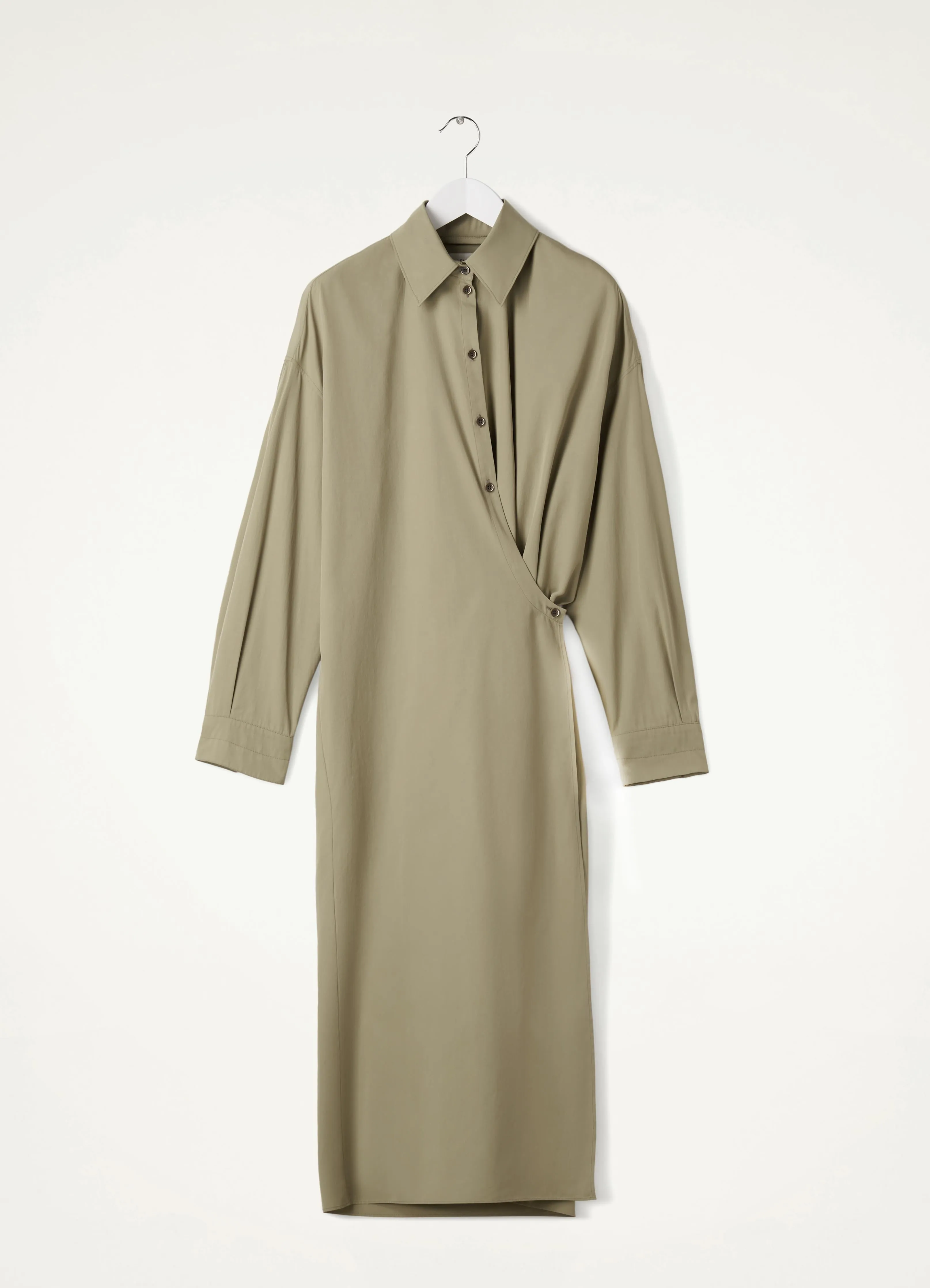 STRAIGHT COLLAR TWISTED DRESS sold by Lemaire product image thumbnail 4