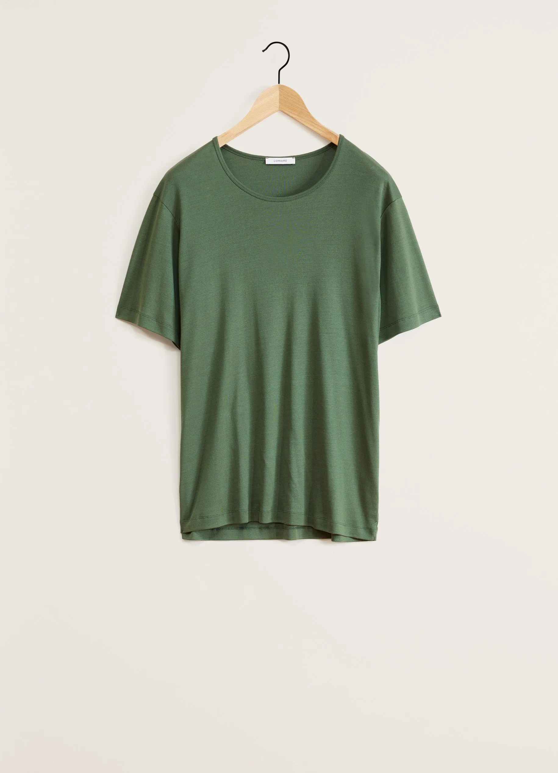 RIB U NECK T-SHIRT sold by Lemaire product image thumbnail 2