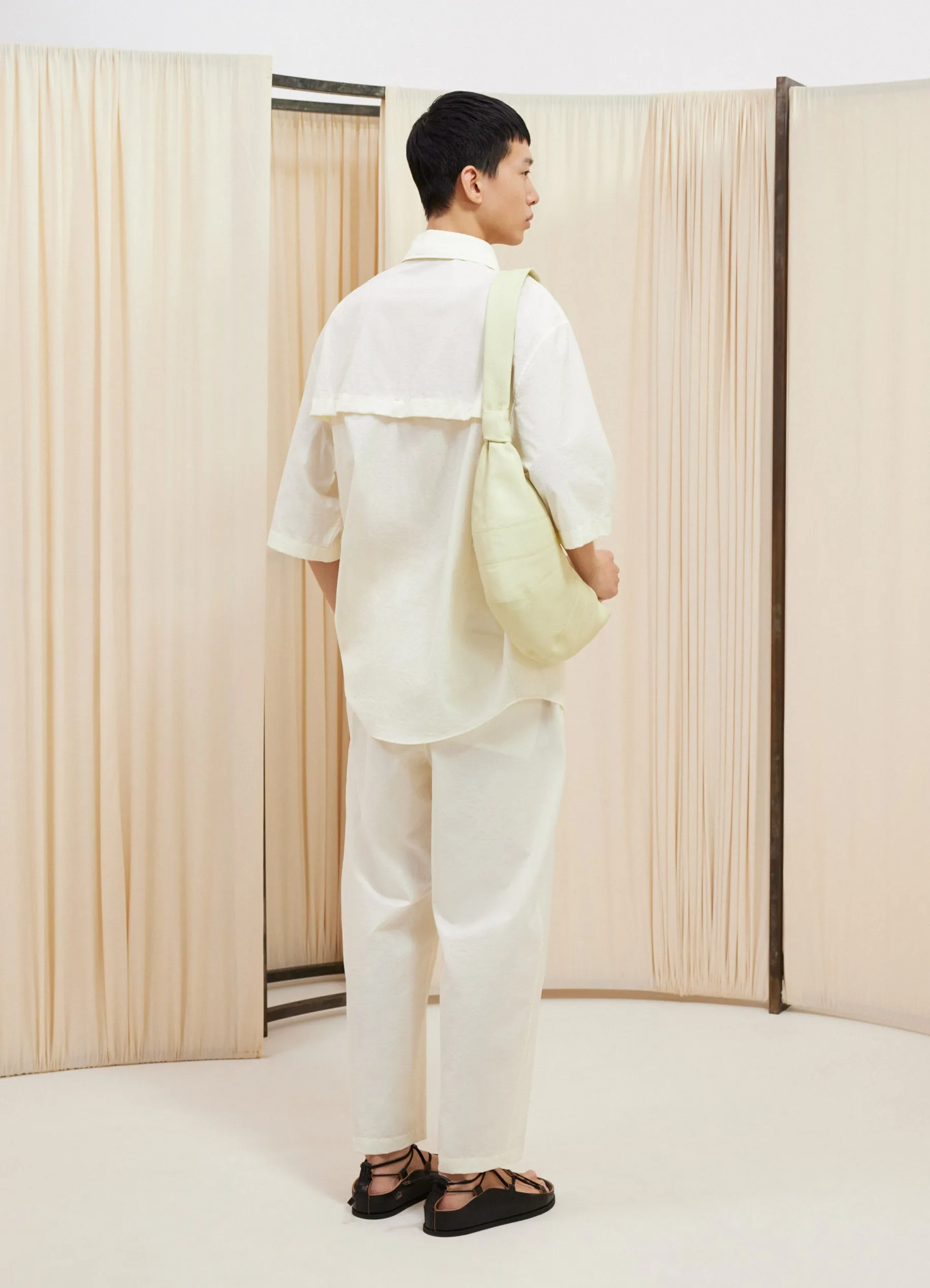 DOUBLE POCKET SHORT SLEEVE SHIRT sold by Lemaire product image thumbnail 2