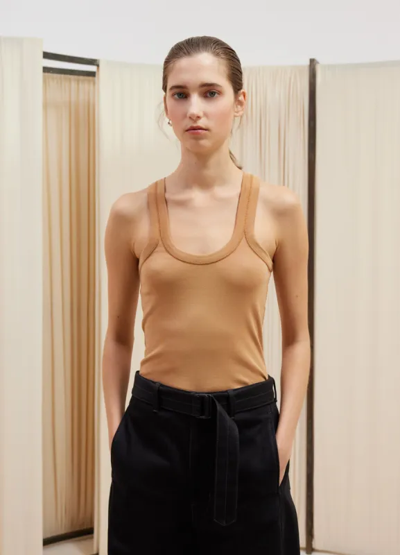 RIB TANK TOP sold by Lemaire
