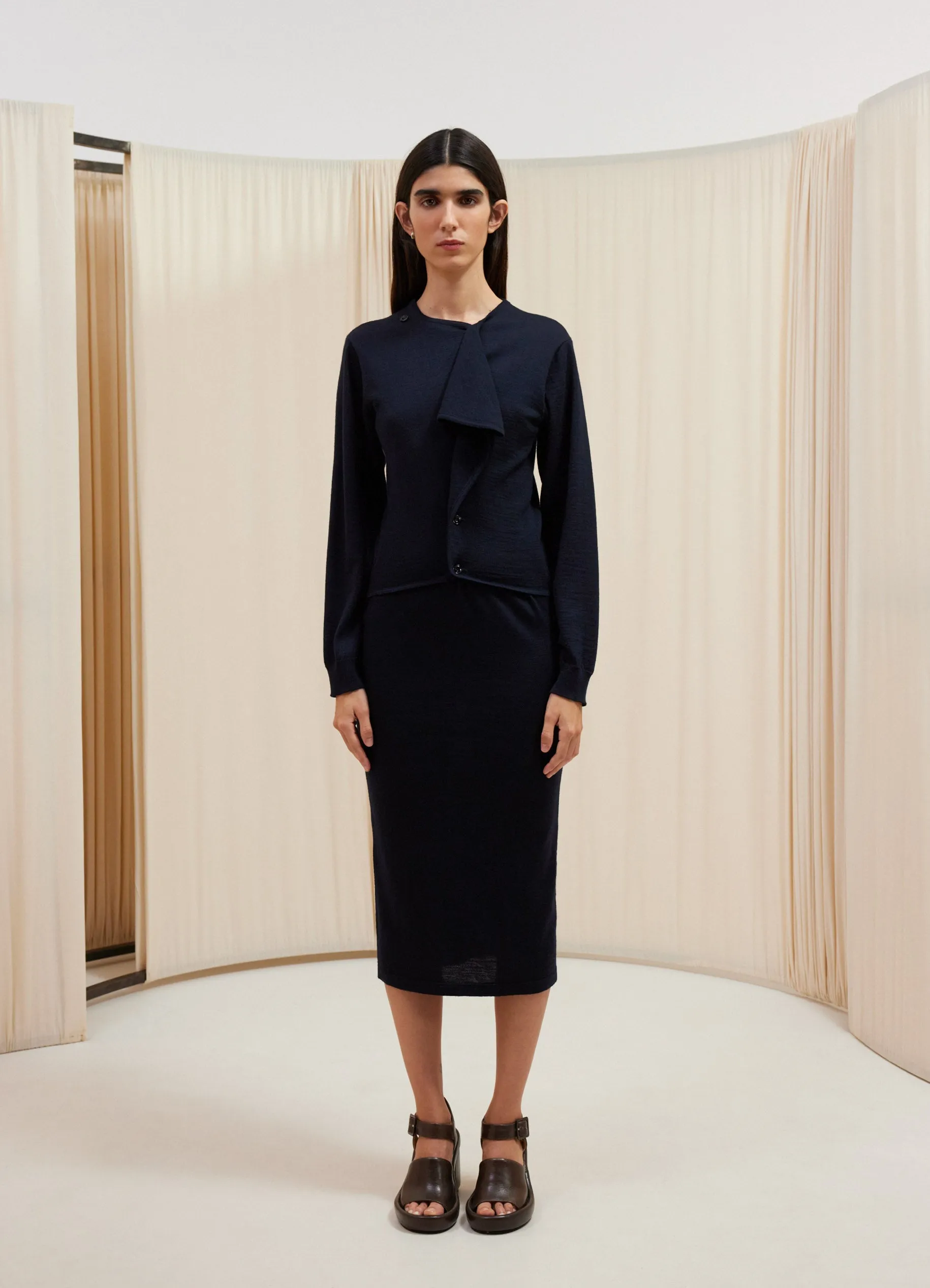 CARDIGAN DRESS sold by Lemaire