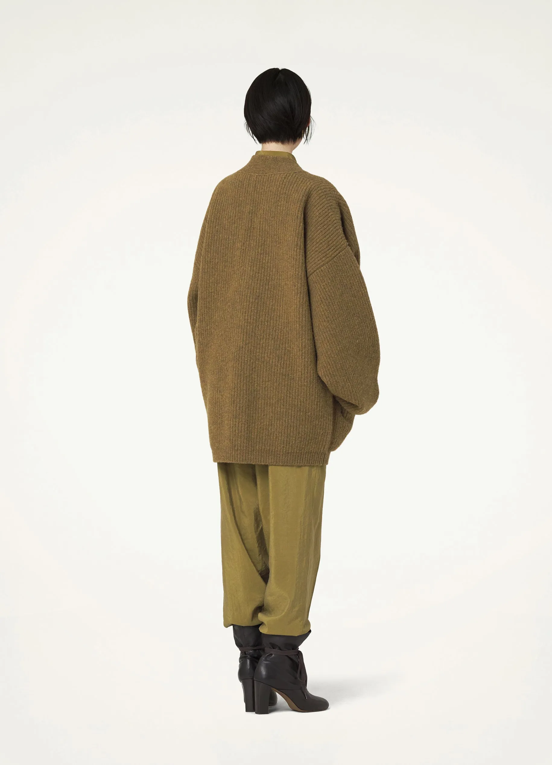 FELTED CARDIGAN COAT sold by Lemaire product image thumbnail 4