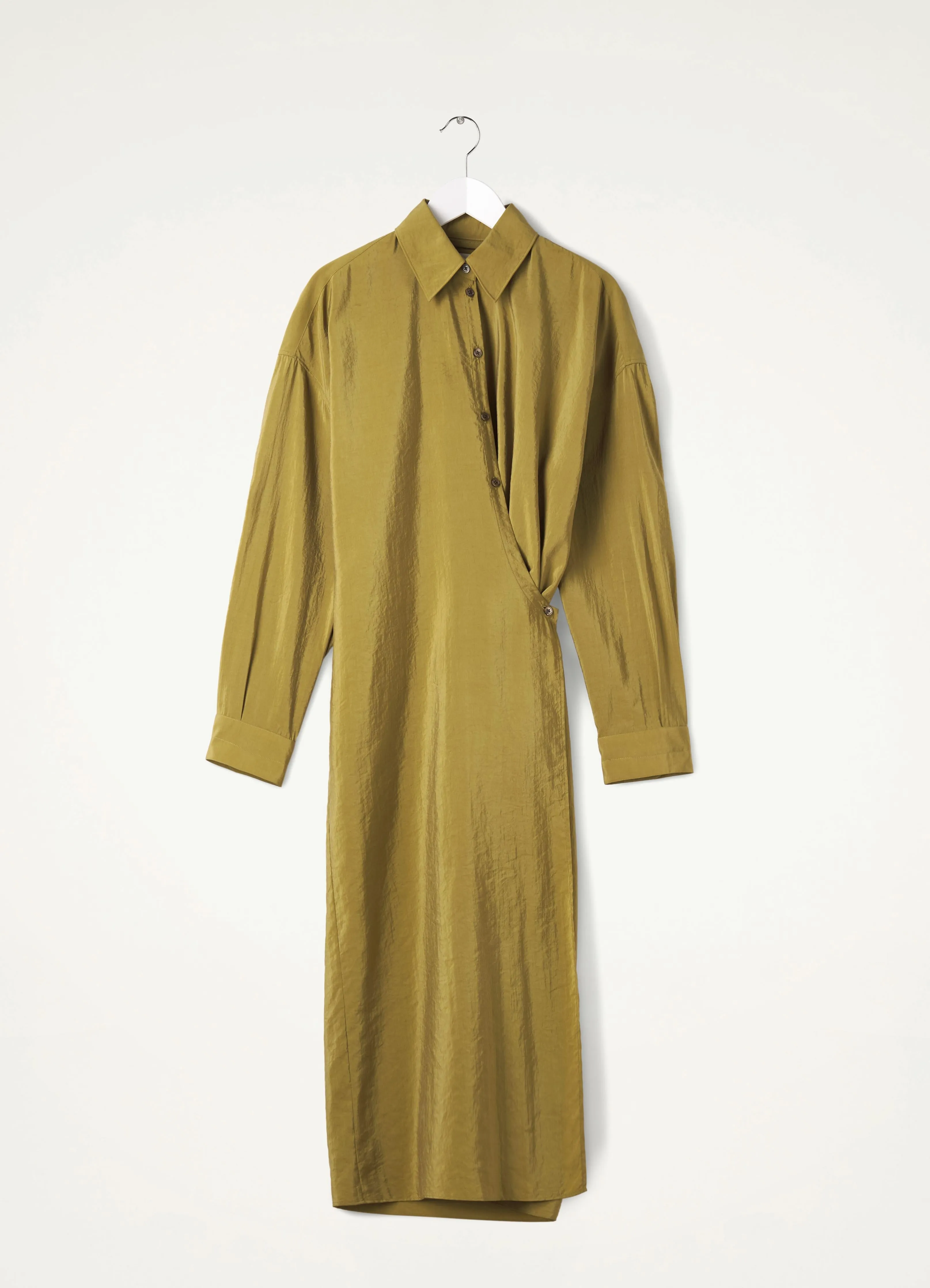 STRAIGHT COLLAR TWISTED DRESS sold by Lemaire product image thumbnail 5