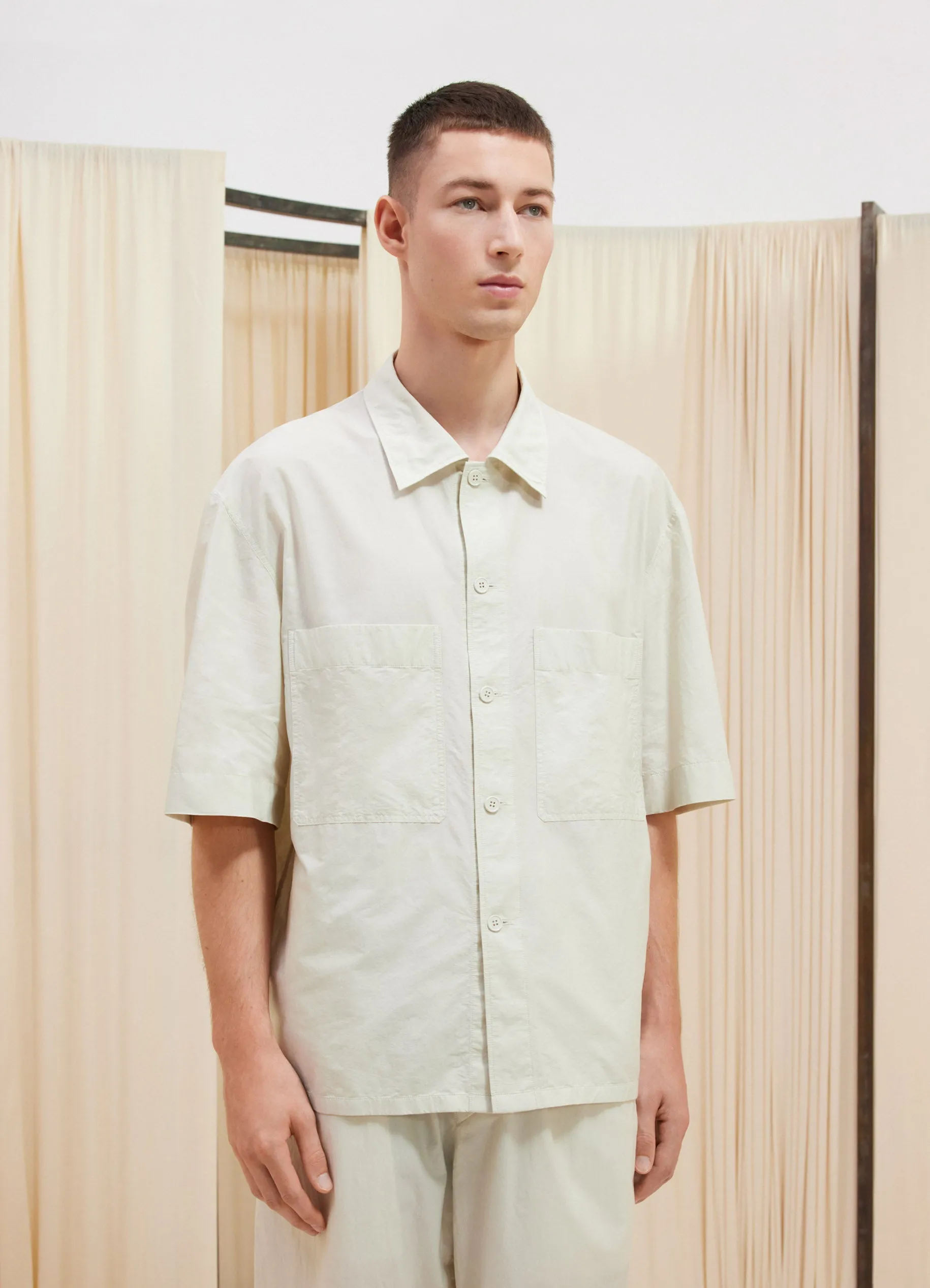 SHORT SLEEVES PYJAMA SHIRT sold by Lemaire