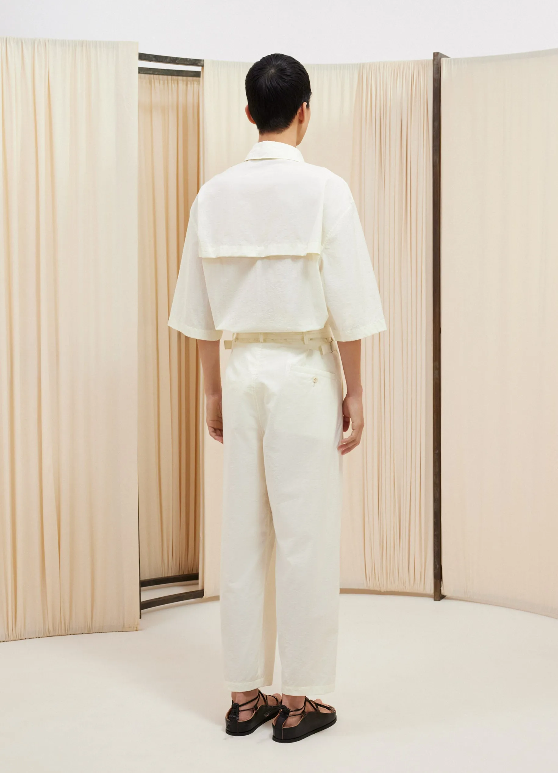 BELTED CARROT PANTS sold by Lemaire product image thumbnail 2