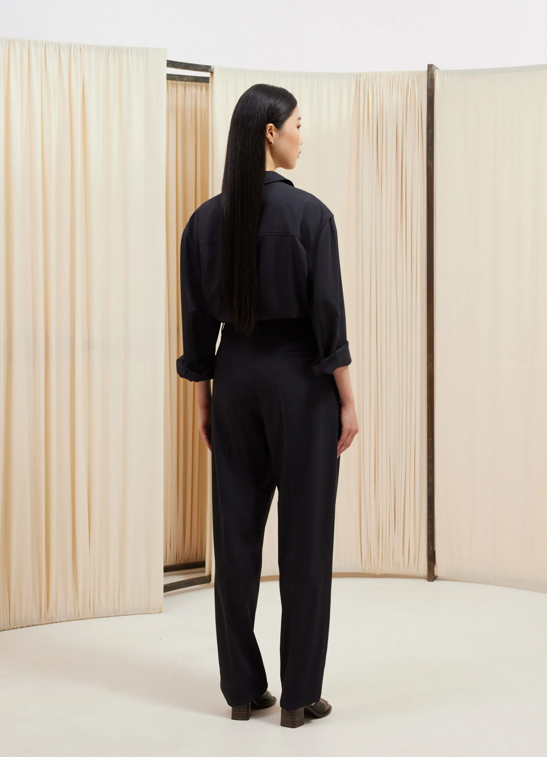 TAILORED PLEATED PANTS sold by Lemaire product image thumbnail 3