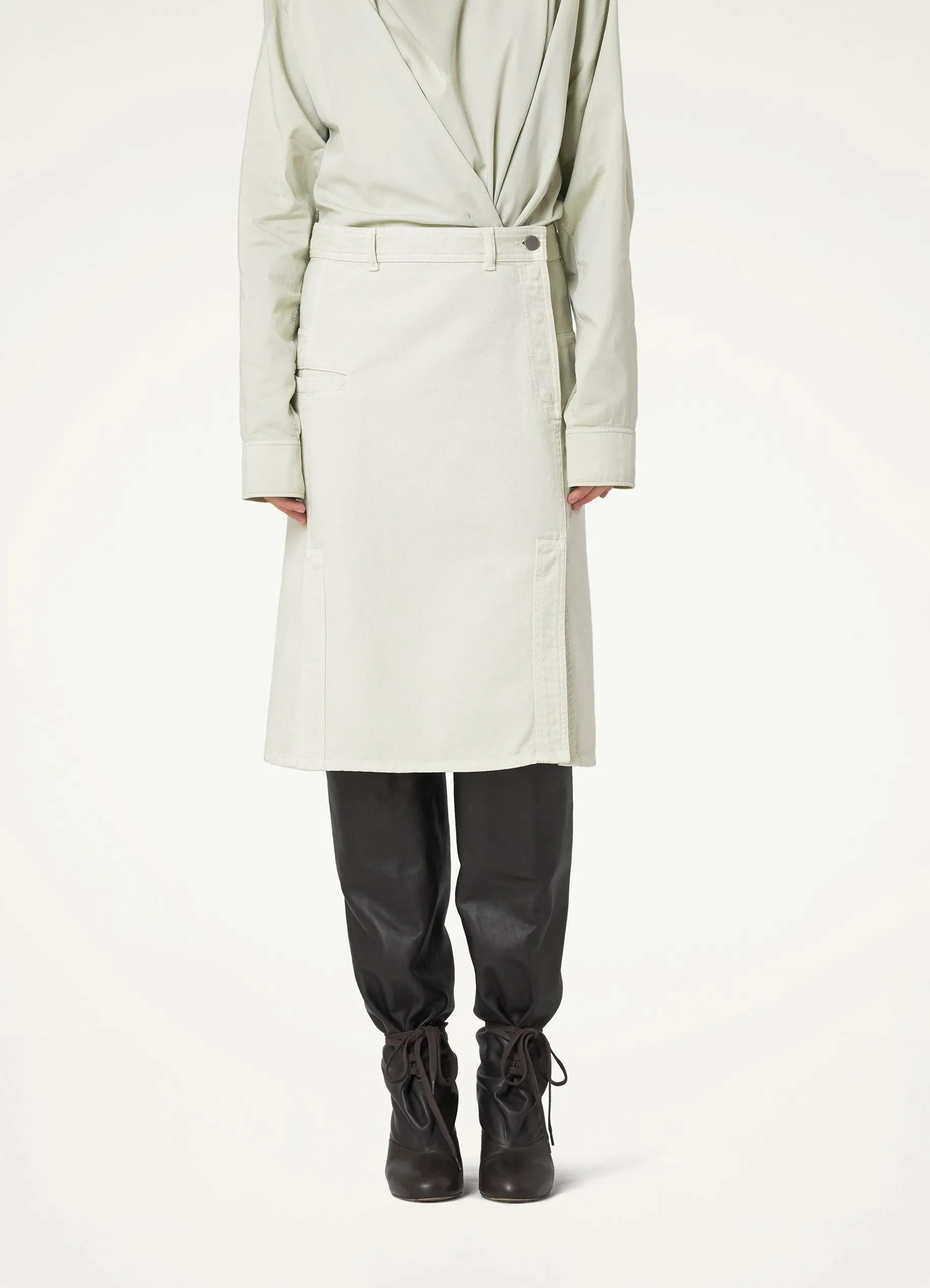 STRAIGHT SKIRT sold by Lemaire product image thumbnail 3