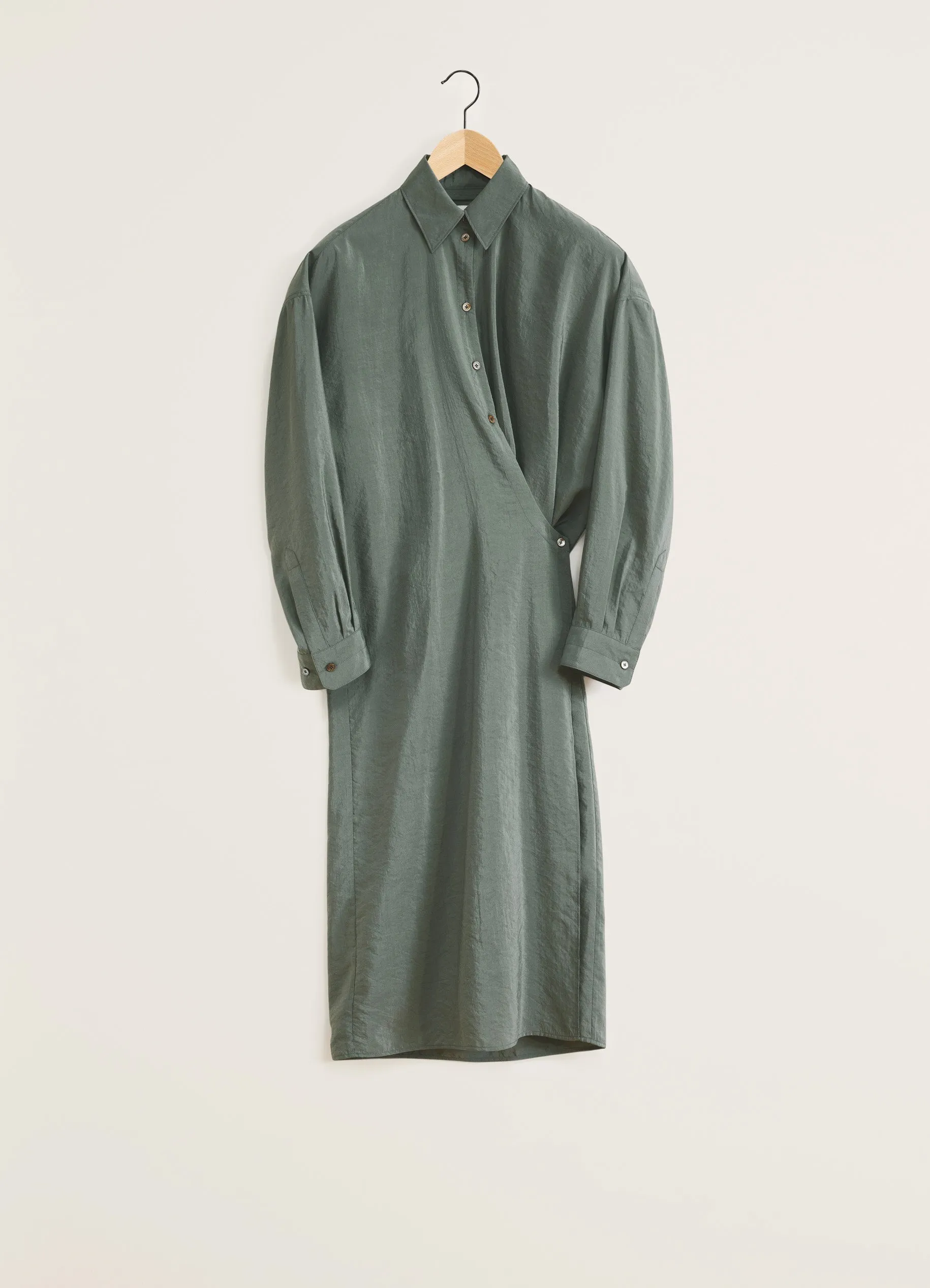 STRAIGHT COLLAR TWISTED DRESS sold by Lemaire product image thumbnail 3