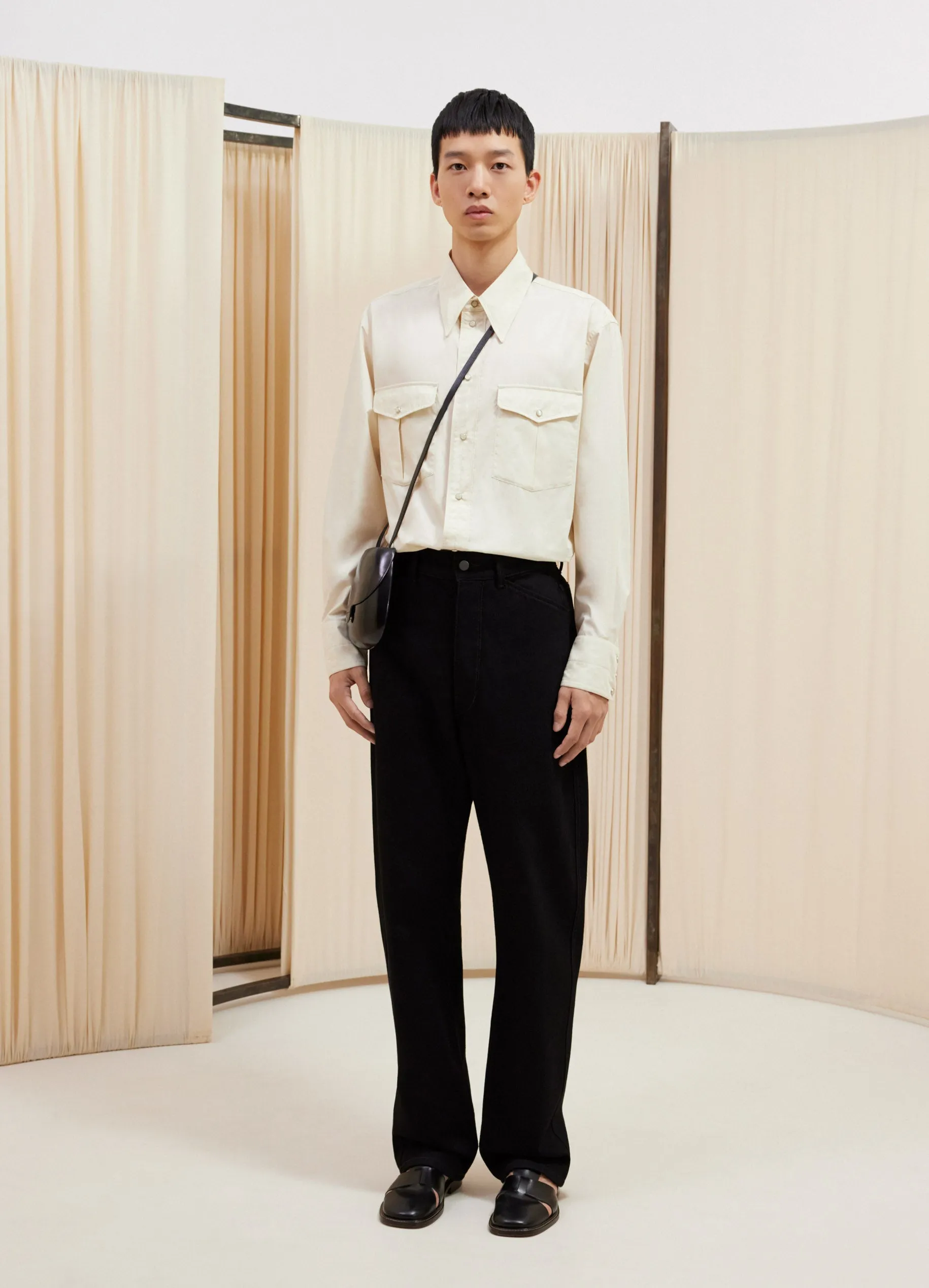 WESTERN SHIRT WITH SNAPS sold by Lemaire product image thumbnail 2