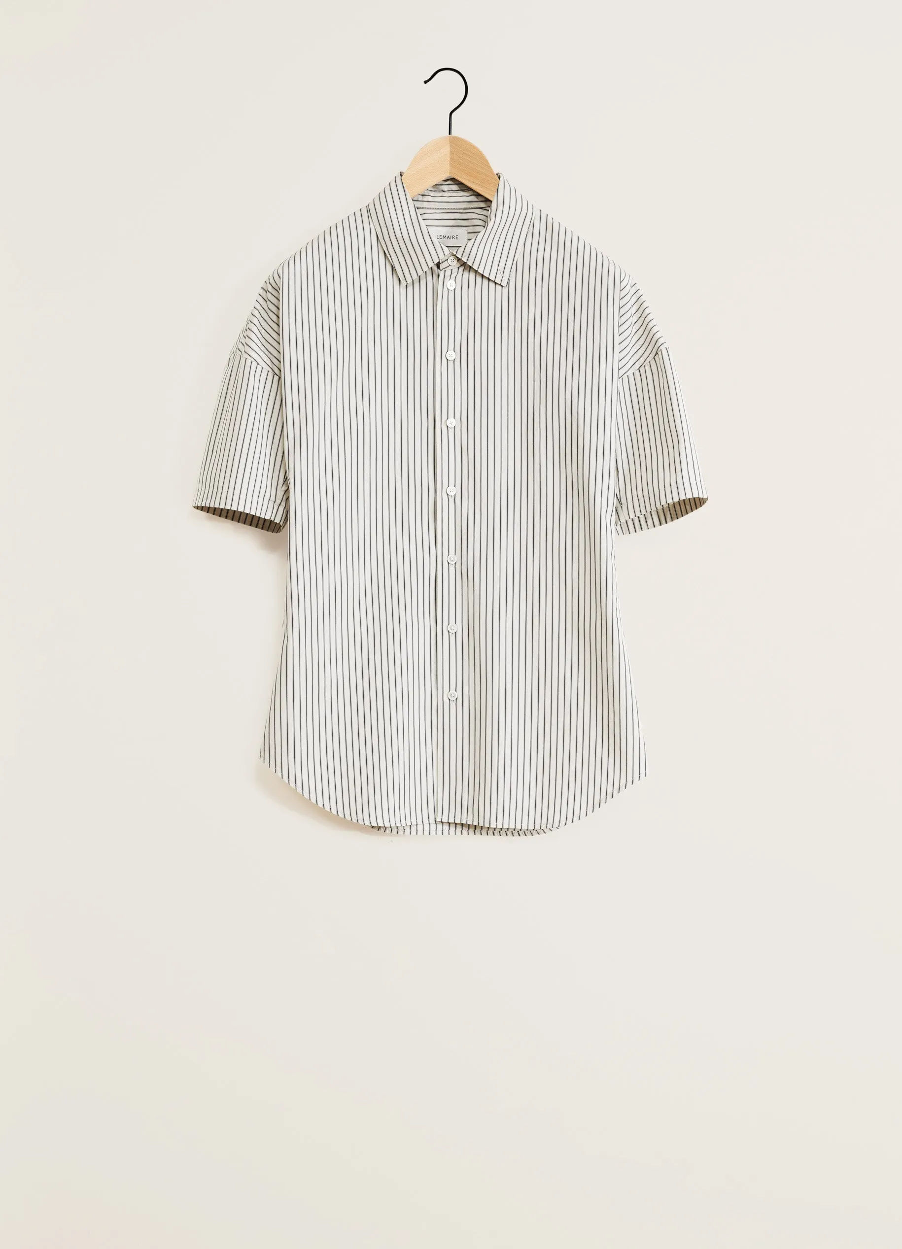 SHORT SLEEVE FITTED SHIRT sold by Lemaire product image thumbnail 3