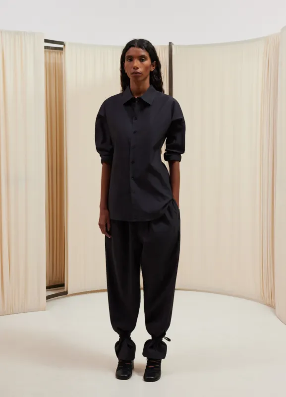 FITTED BAND COLLAR SHIRT sold by Lemaire