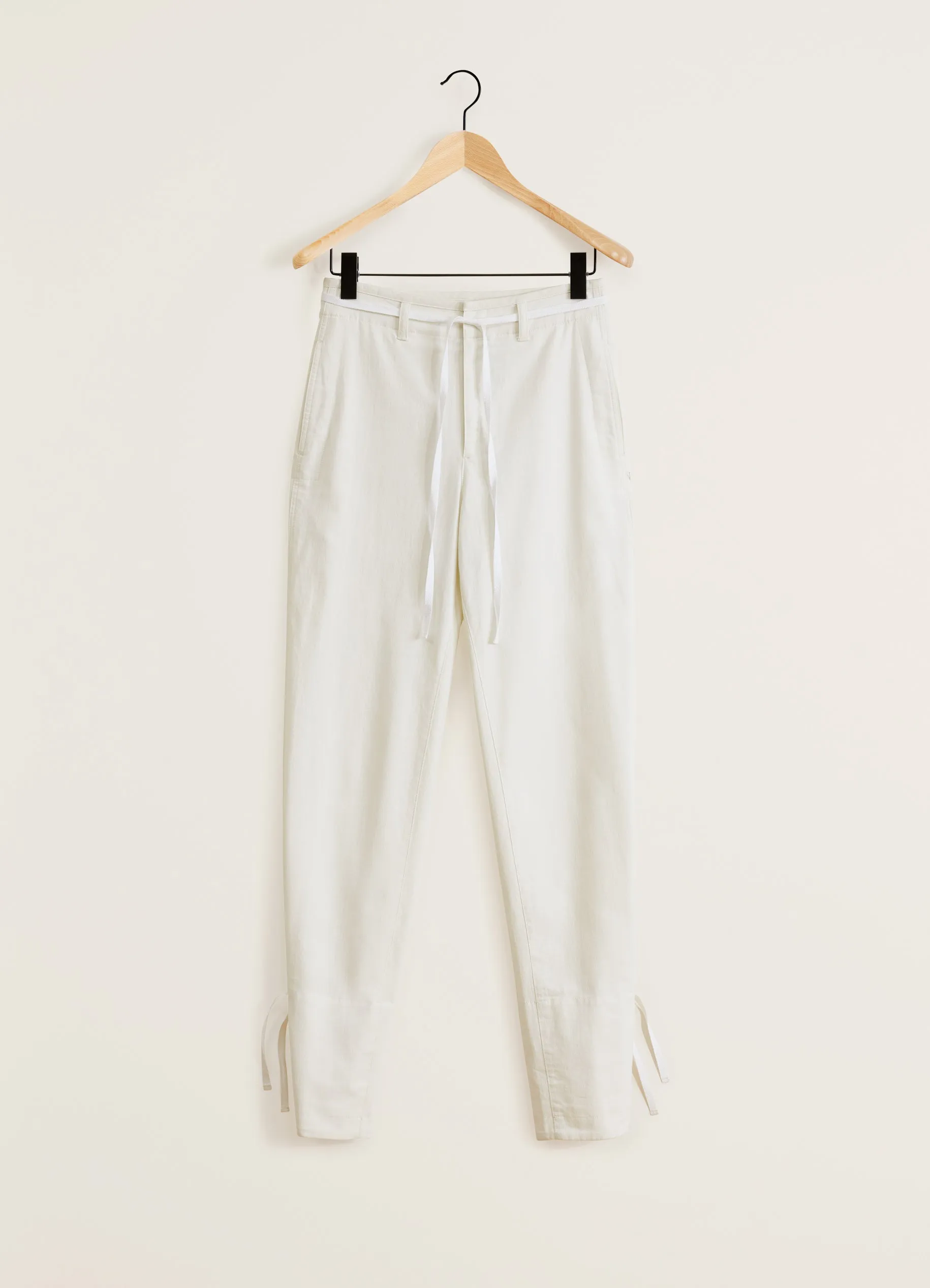 STRAIGHT PANTS WITH STRINGS sold by Lemaire product image thumbnail 3