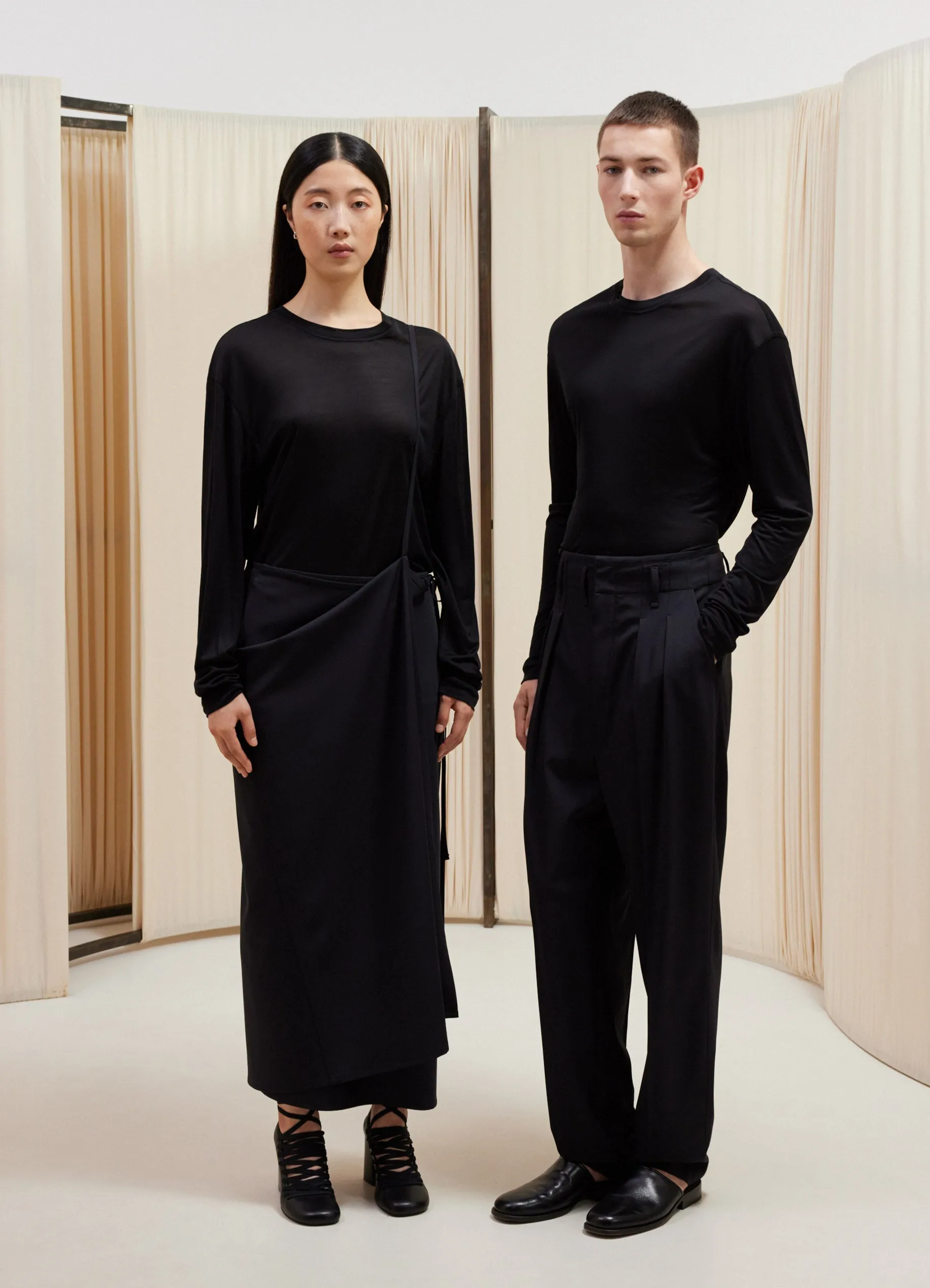 SOFT LONG SLEEVE T-SHIRT sold by Lemaire