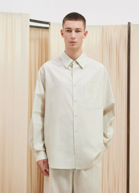 DOUBLE POCKET LONG SLEEVE SHIRT made by Lemaire