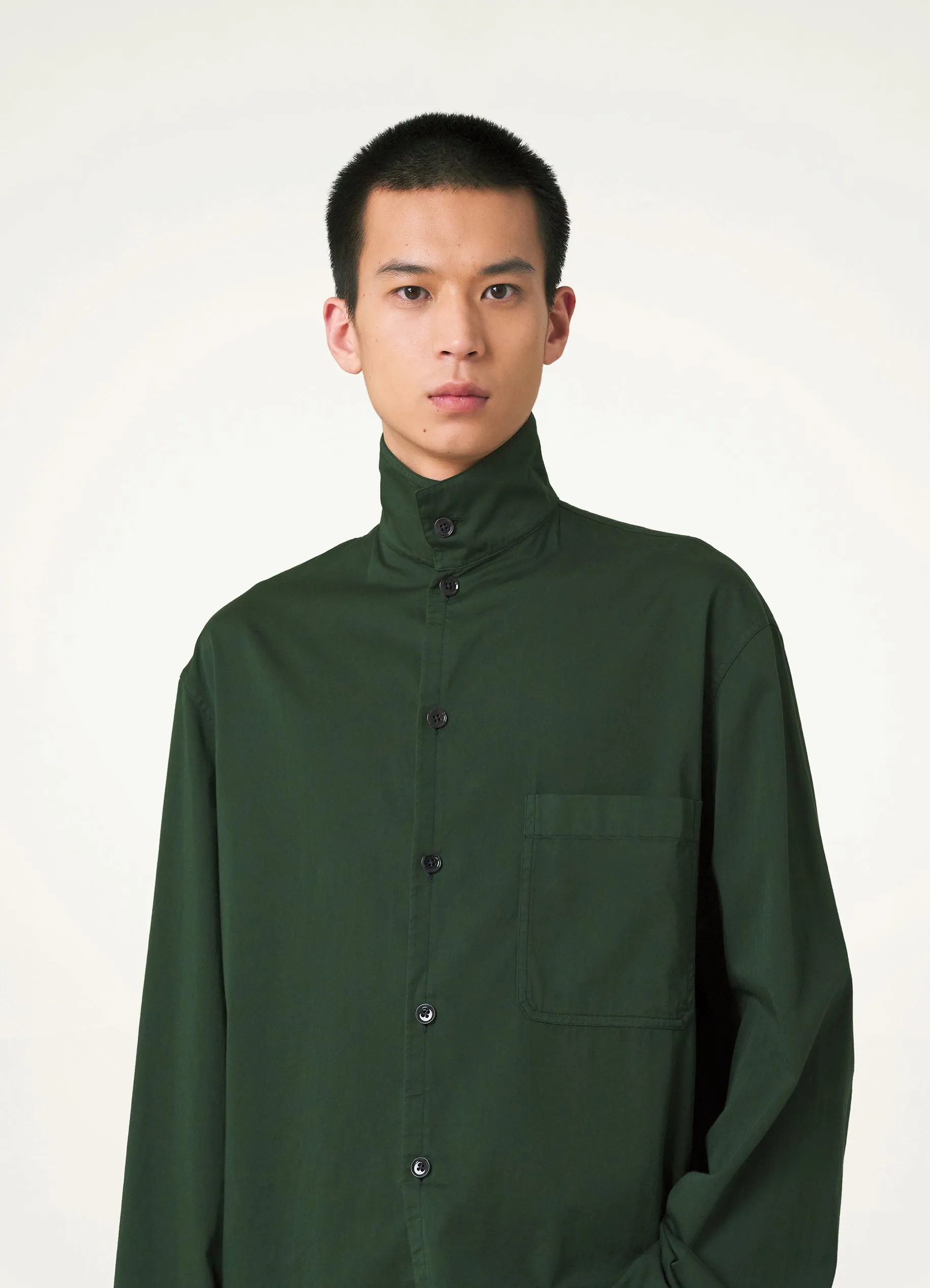 STAND COLLAR SHIRT sold by Lemaire product image thumbnail 3