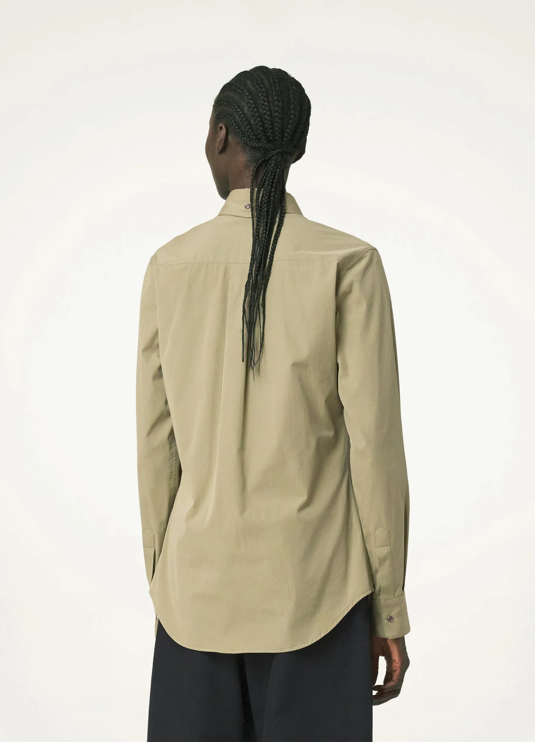POINTED COLLAR SHIRT WITH SNAPS sold by Lemaire product image thumbnail 2