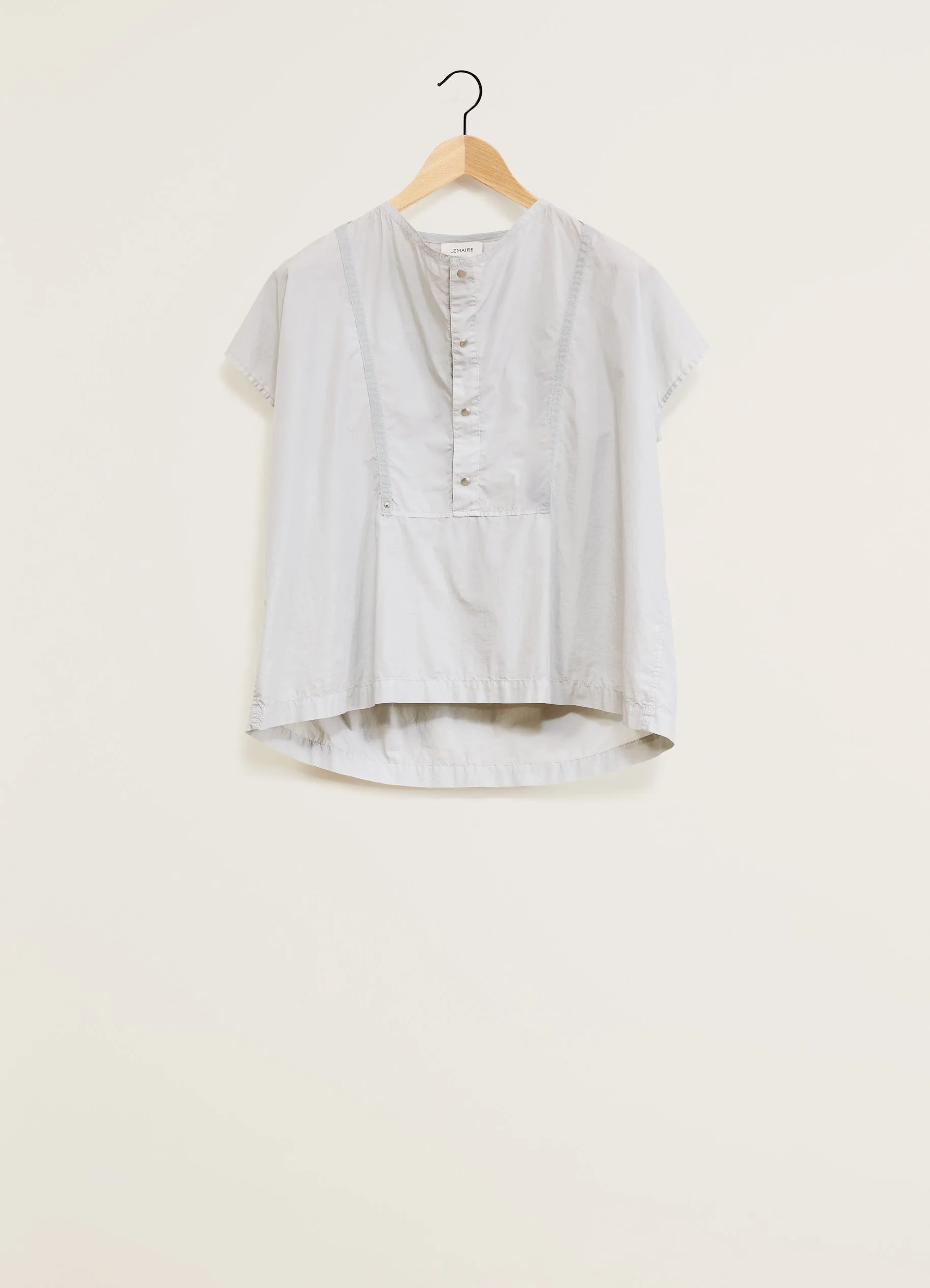CAP SLEEVE TOP WITH SNAPS sold by Lemaire product image thumbnail 3
