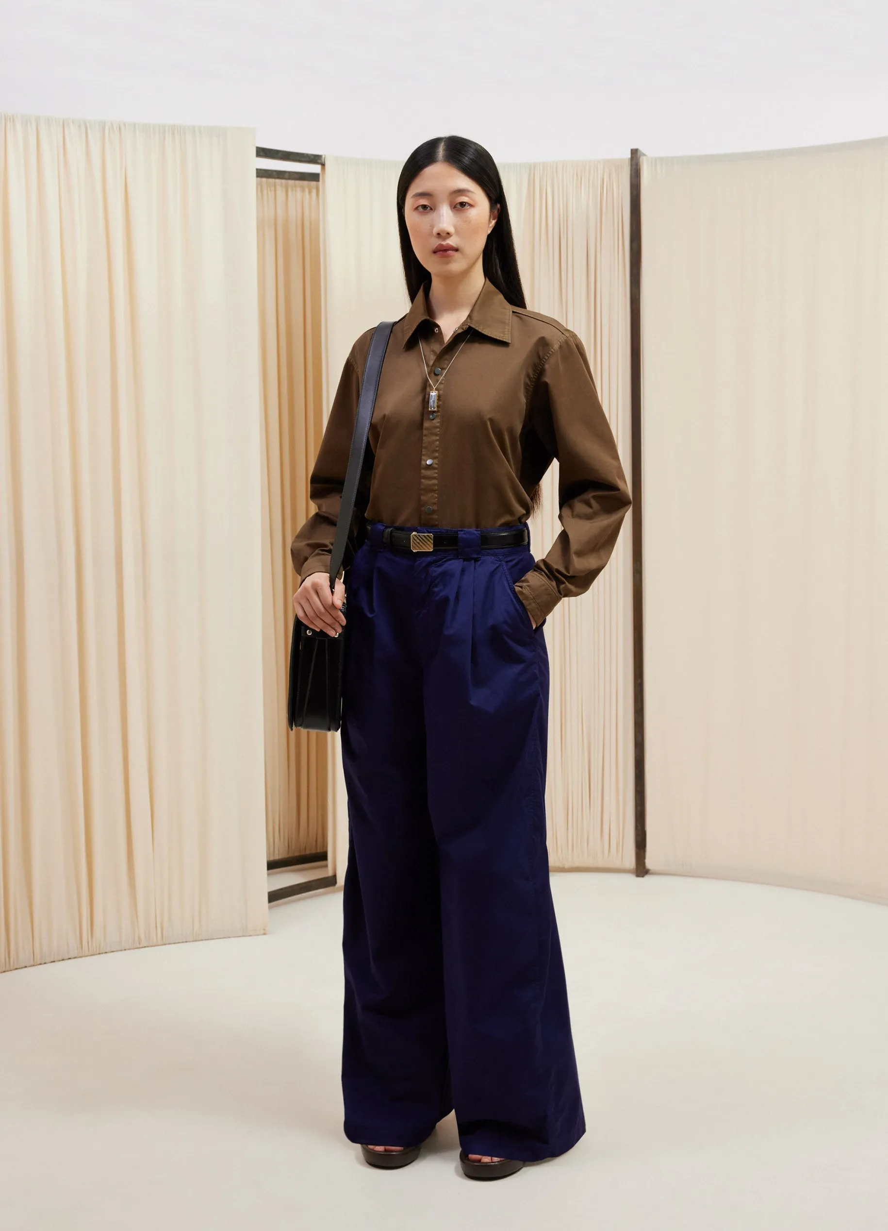 SHIRT WITH SNAPS sold by Lemaire product image thumbnail 2