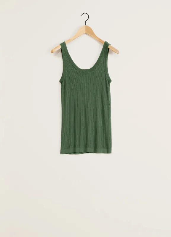 SEAMLESS RIB TANK TOP sold by Lemaire
