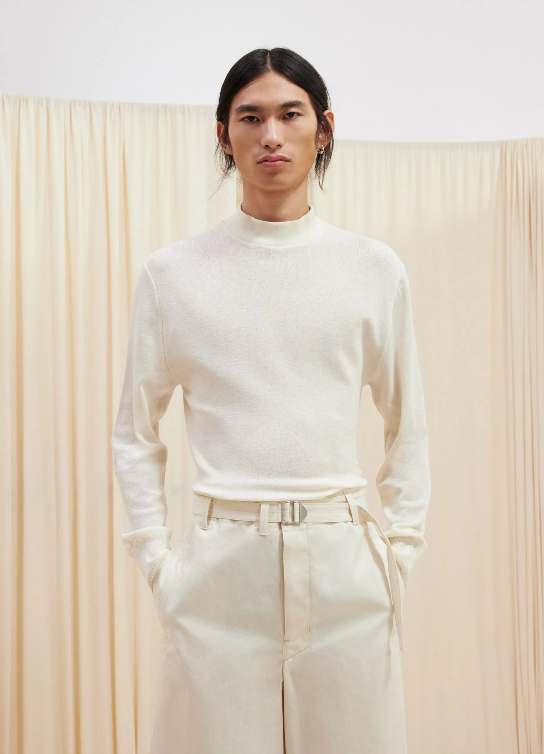 SEAMLESS TURTLENECK SWEATER sold by Lemaire