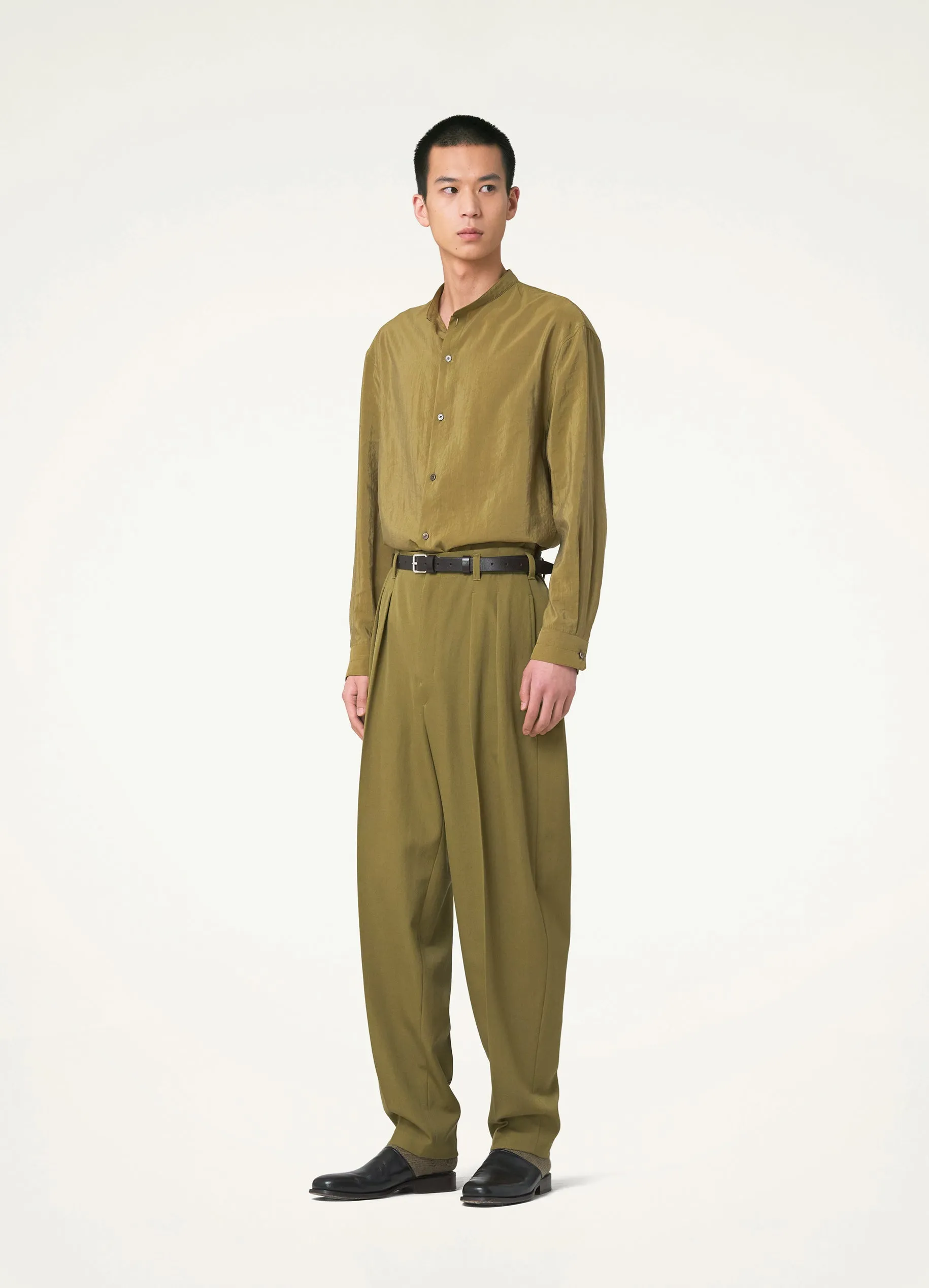 PLEATED TAPERED PANTS sold by Lemaire product image thumbnail 3