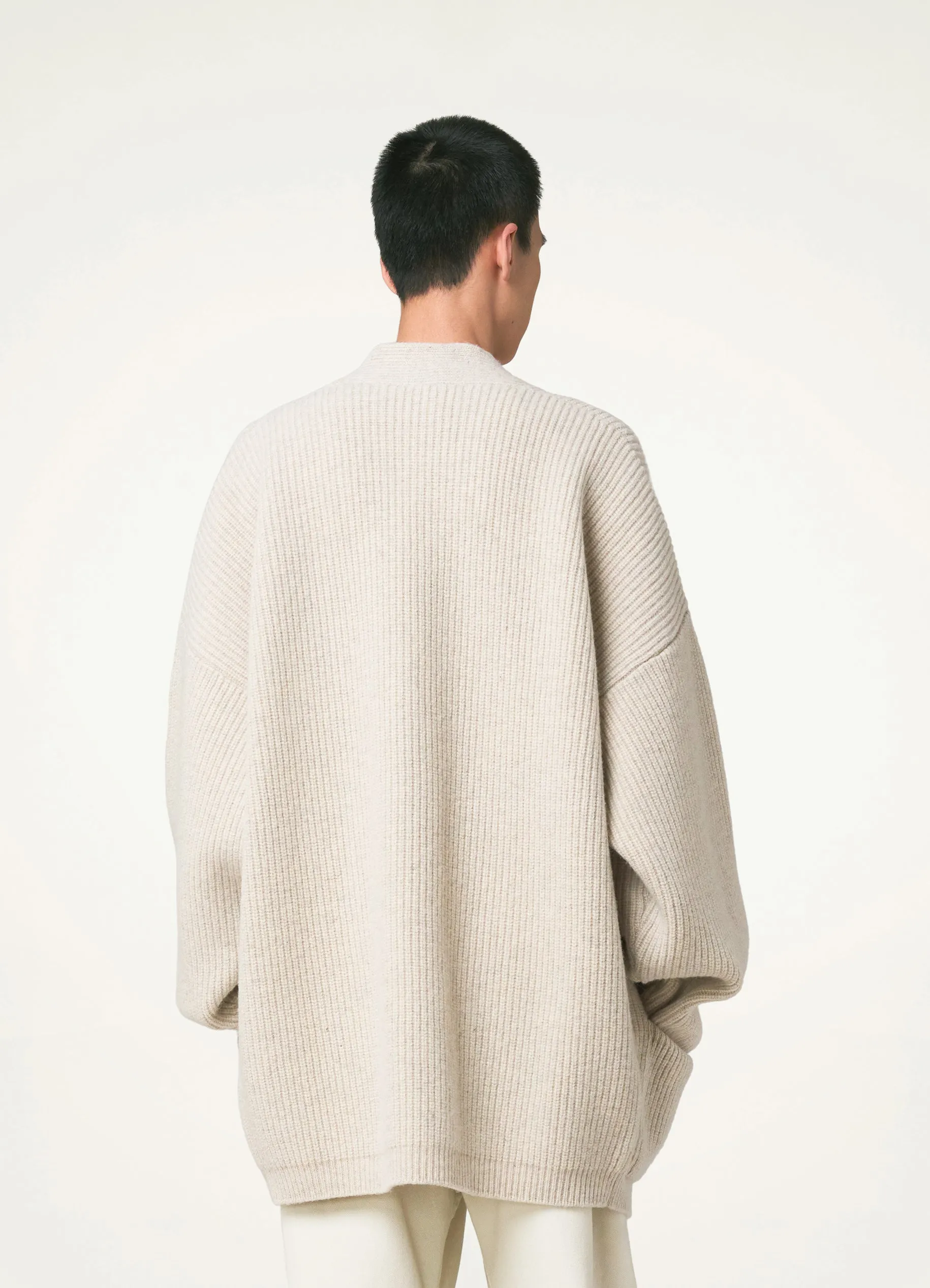 FELTED CARDIGAN COAT sold by Lemaire product image thumbnail 5