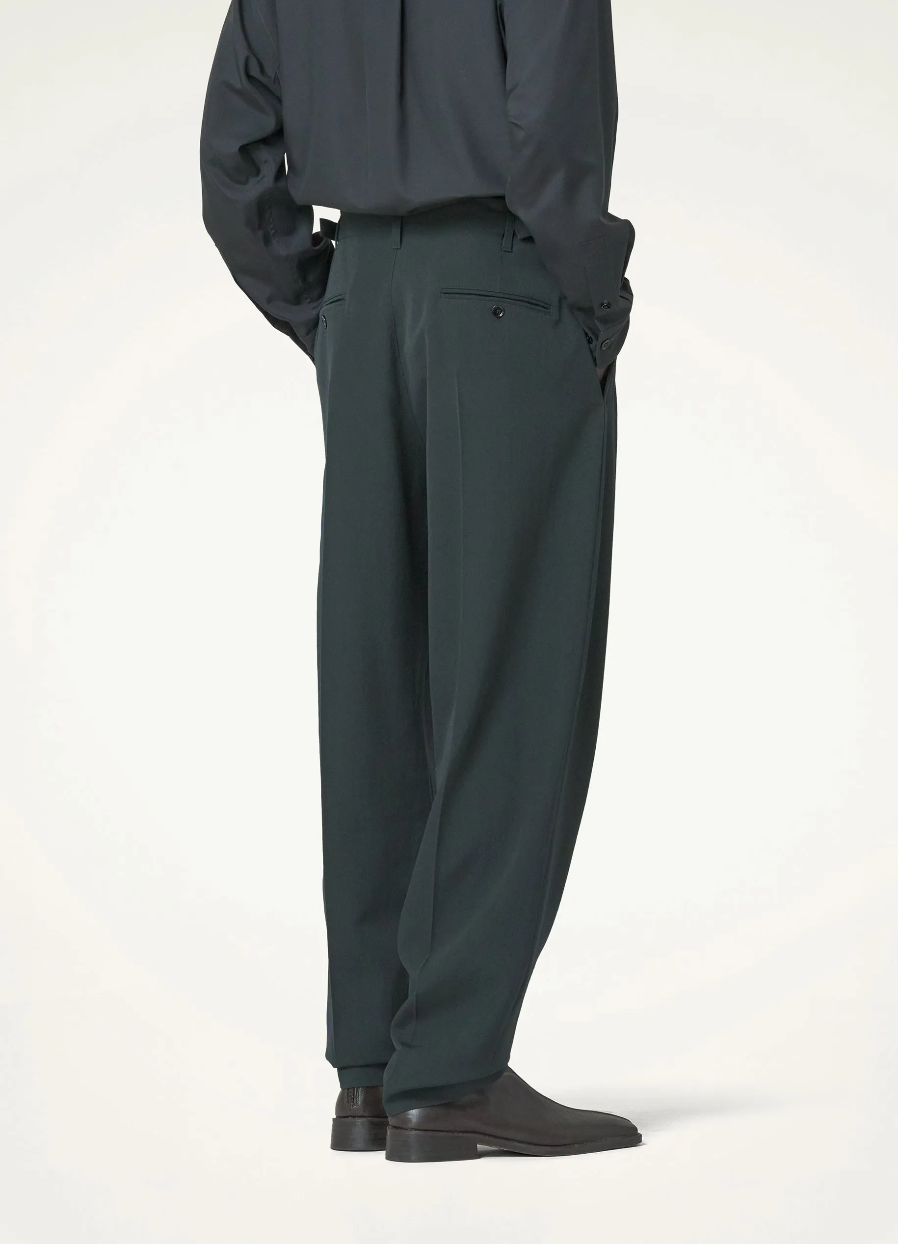 PLEATED TAPERED PANTS sold by Lemaire product image thumbnail 3