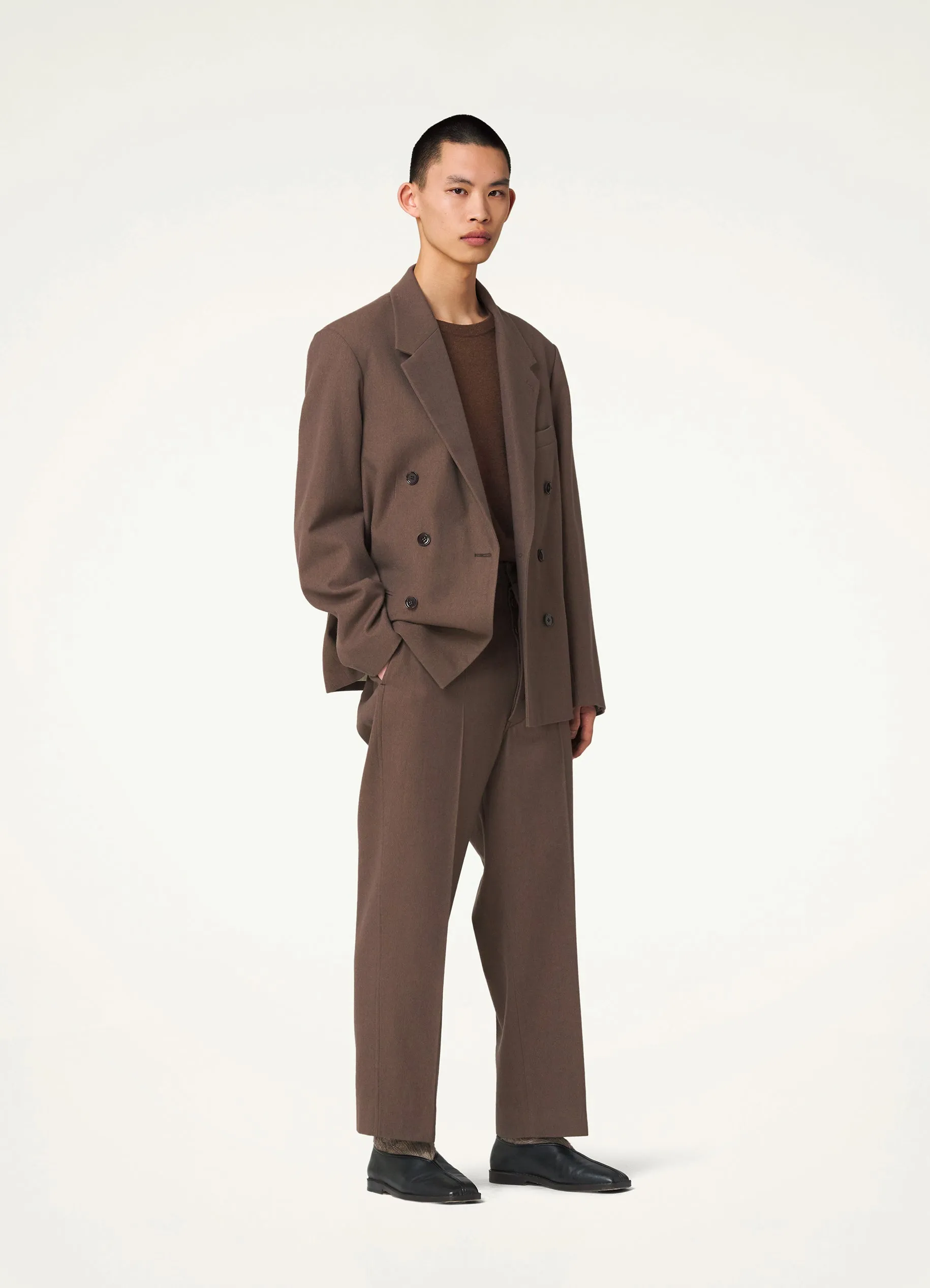 BOXY DOUBLE BREASTED JACKET sold by Lemaire