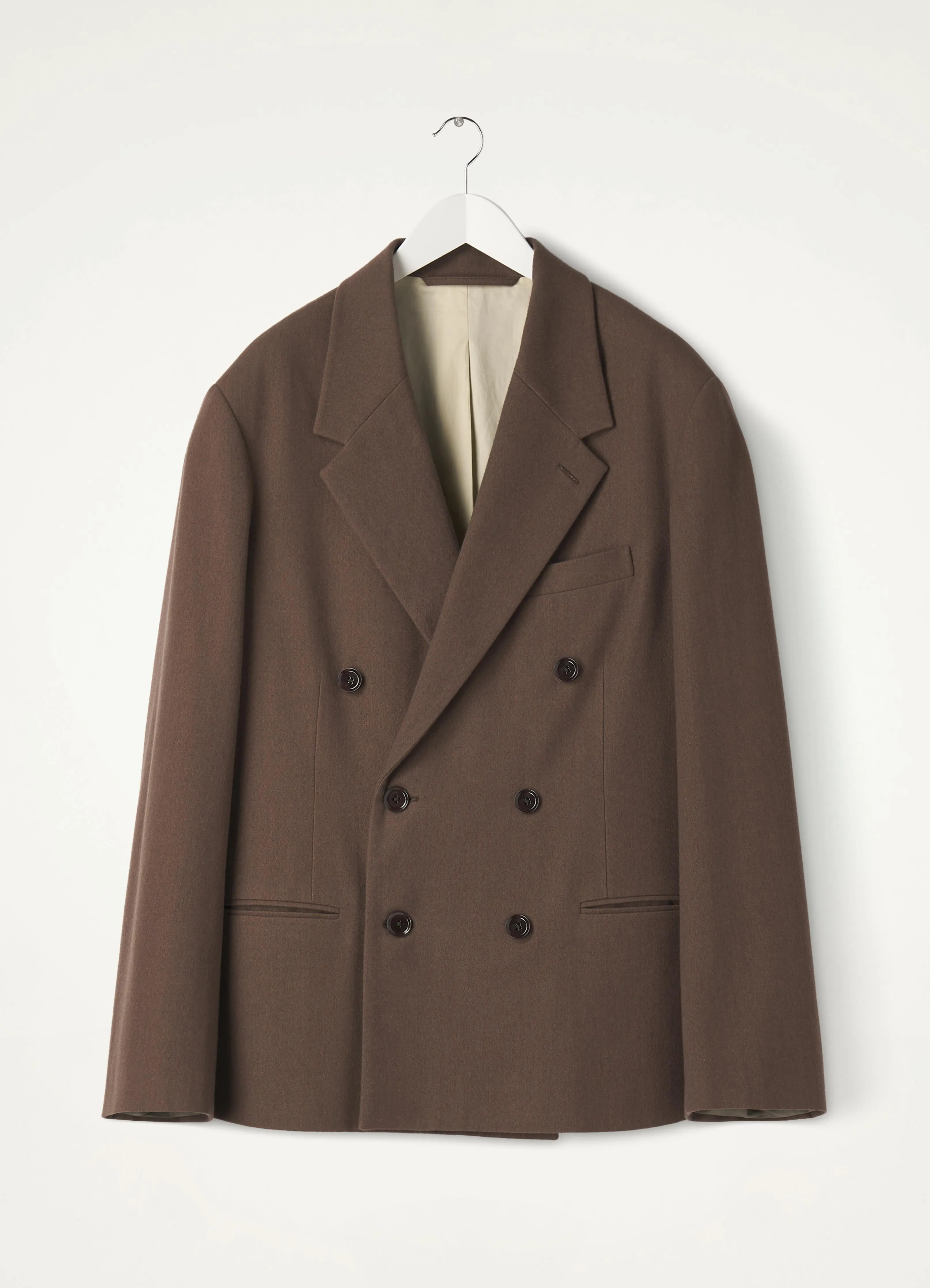 BOXY DOUBLE BREASTED JACKET sold by Lemaire product image thumbnail 5